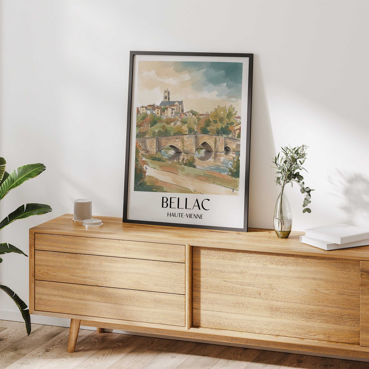 bellac-haute-vienne-frankreich-poster-aquarell