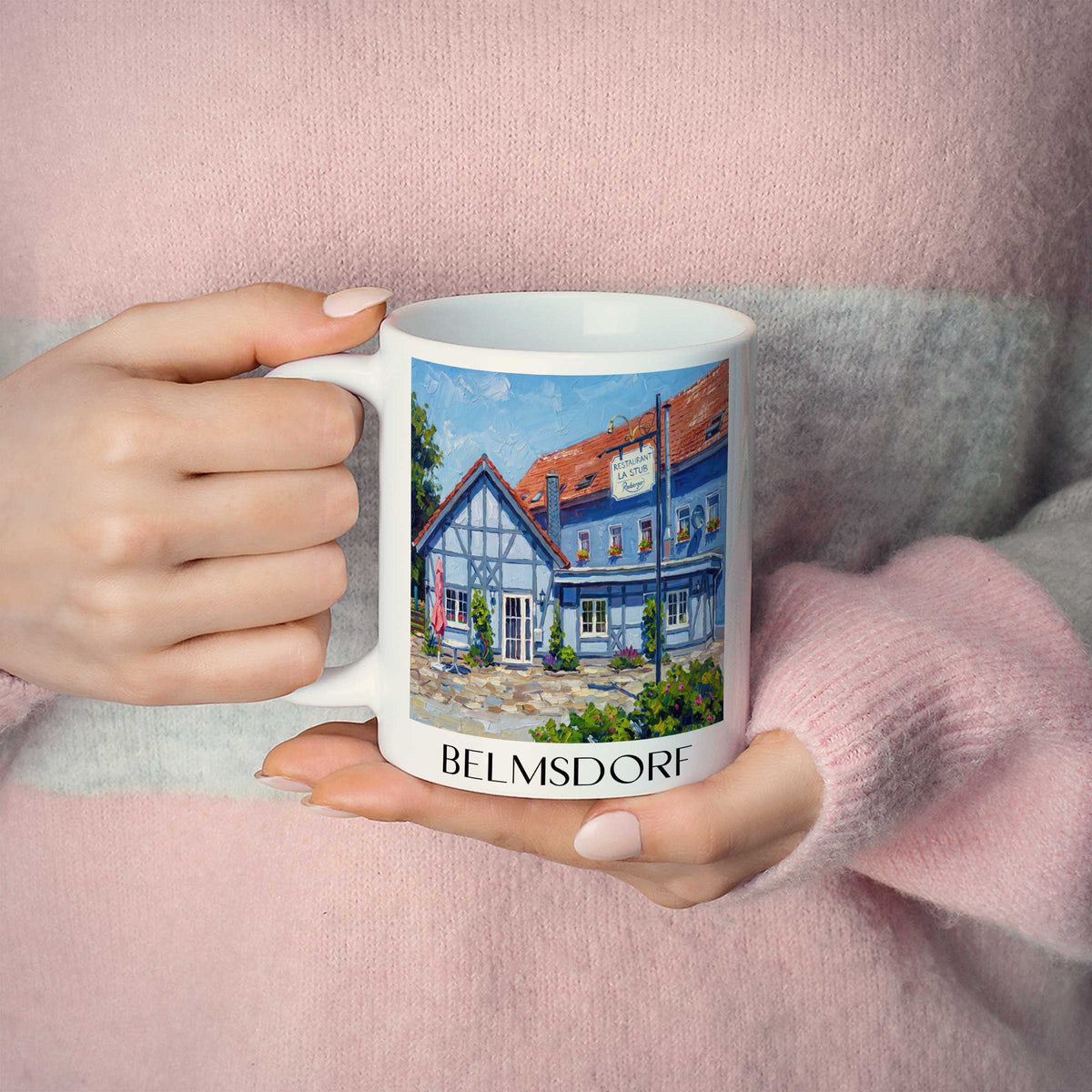 belmsdorf-oberlausitz-deutschland-kaffeebecher-oil-painting-oelgemaelde