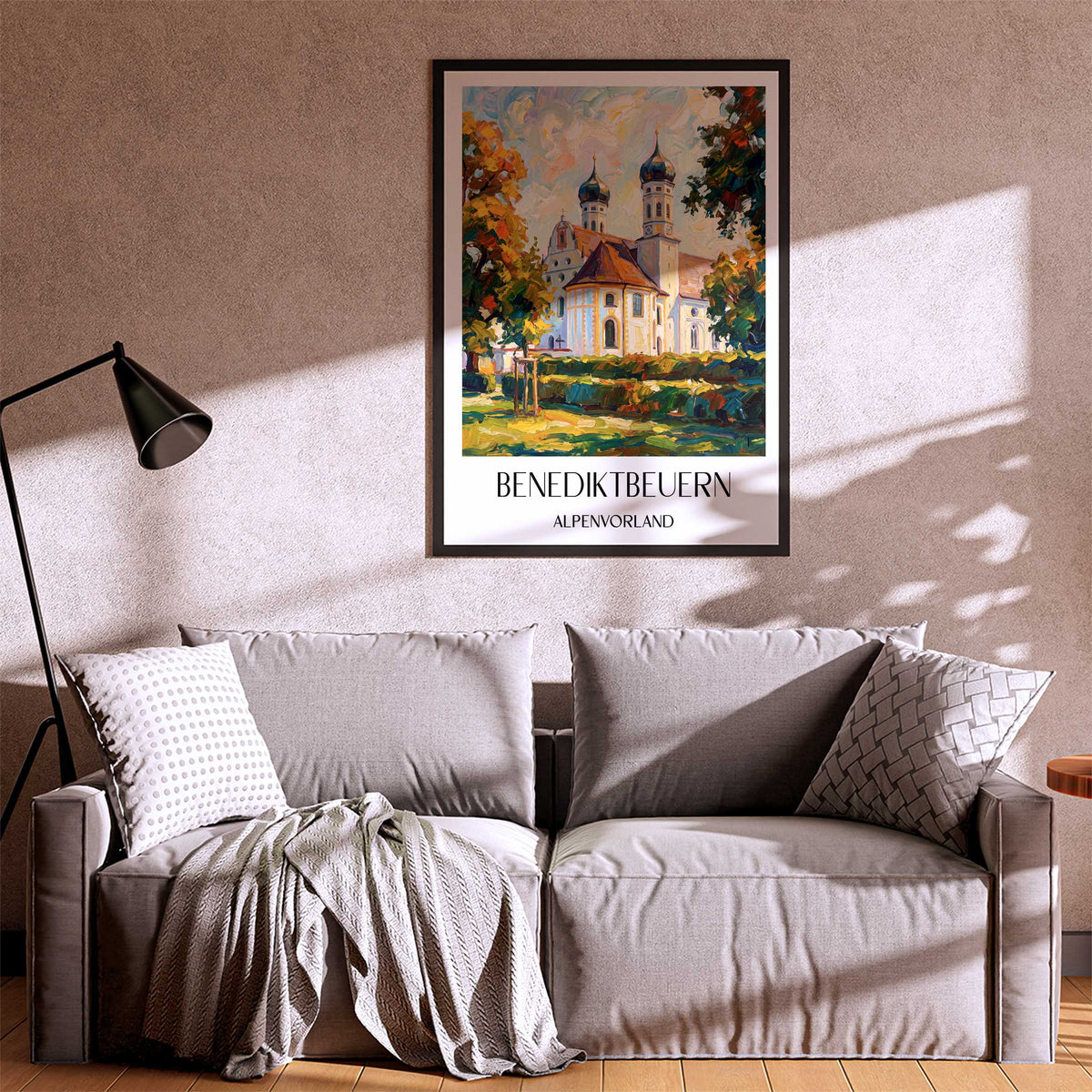 benediktbeuern-alpenvorland-deutschland-poster-oil-painting-oelgemaelde