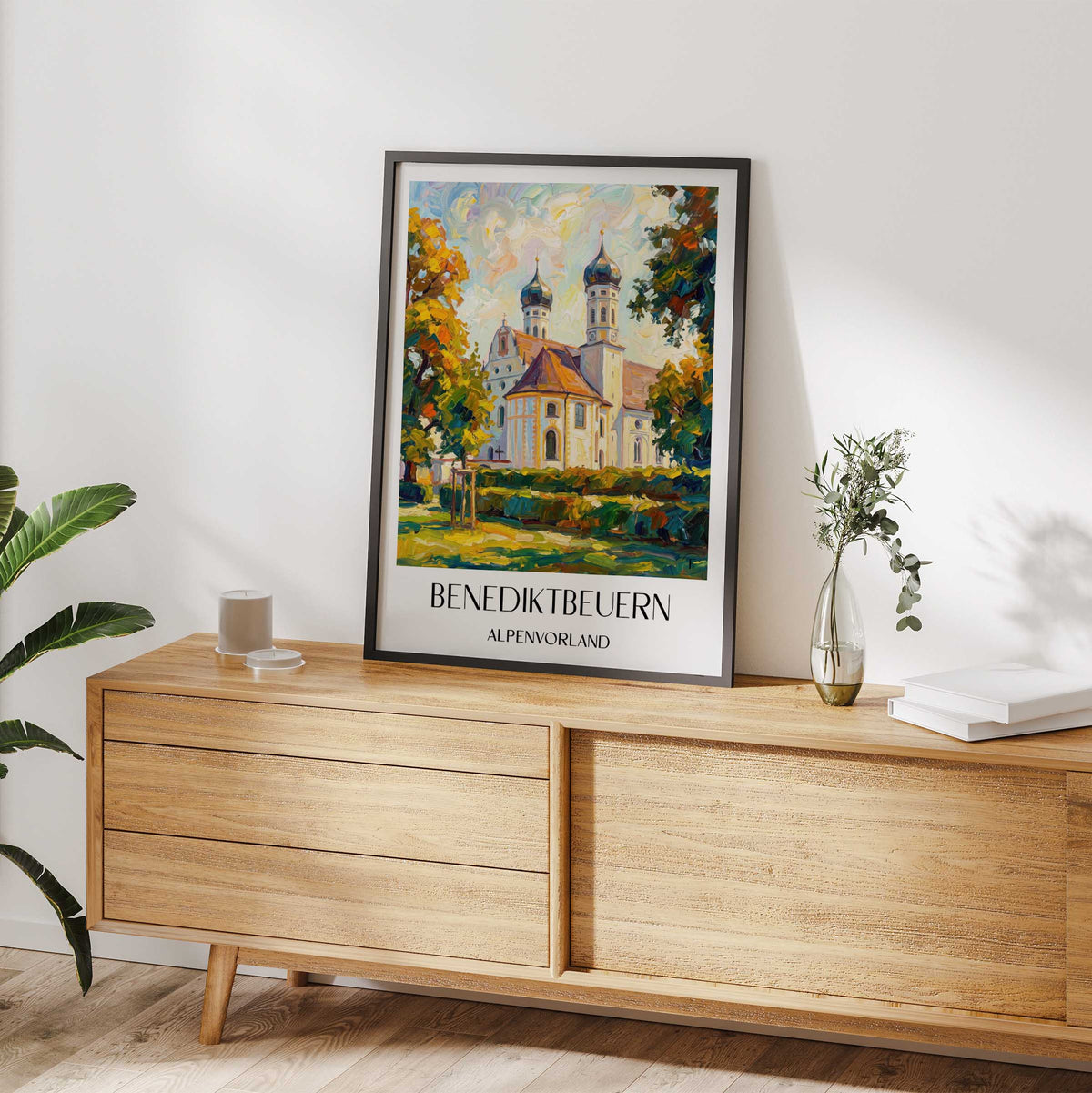 benediktbeuern-alpenvorland-deutschland-poster-oil-painting-oelgemaelde