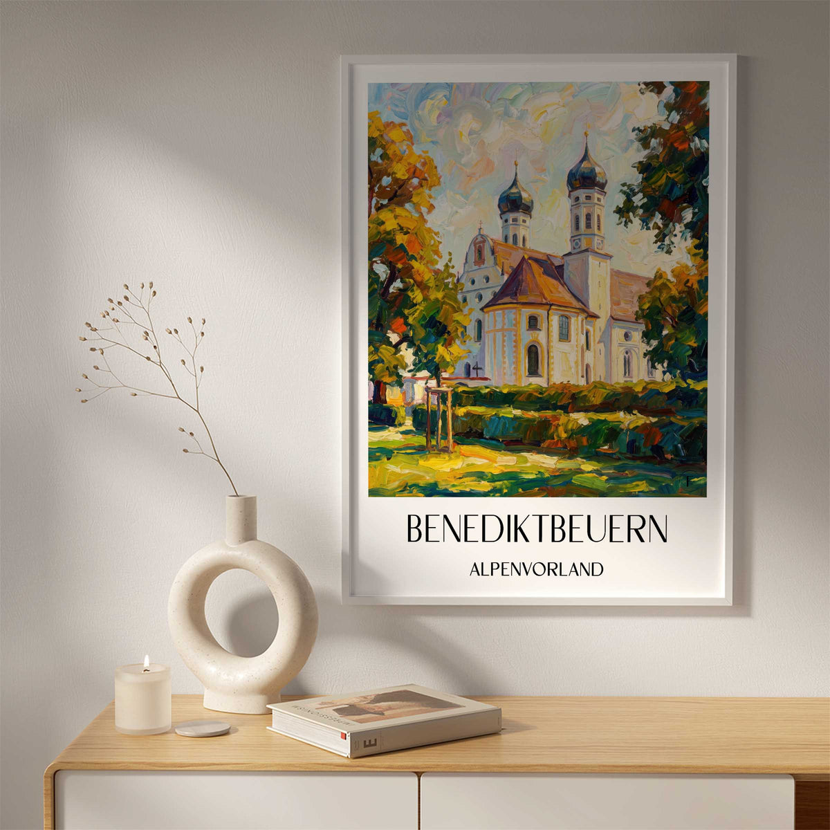 benediktbeuern-alpenvorland-deutschland-poster-oil-painting-oelgemaelde