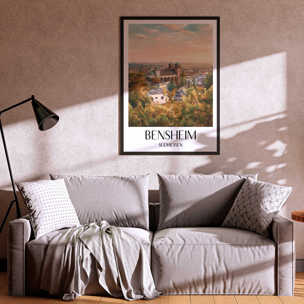 bensheim-südhessen-deutschland-poster-aquarell
