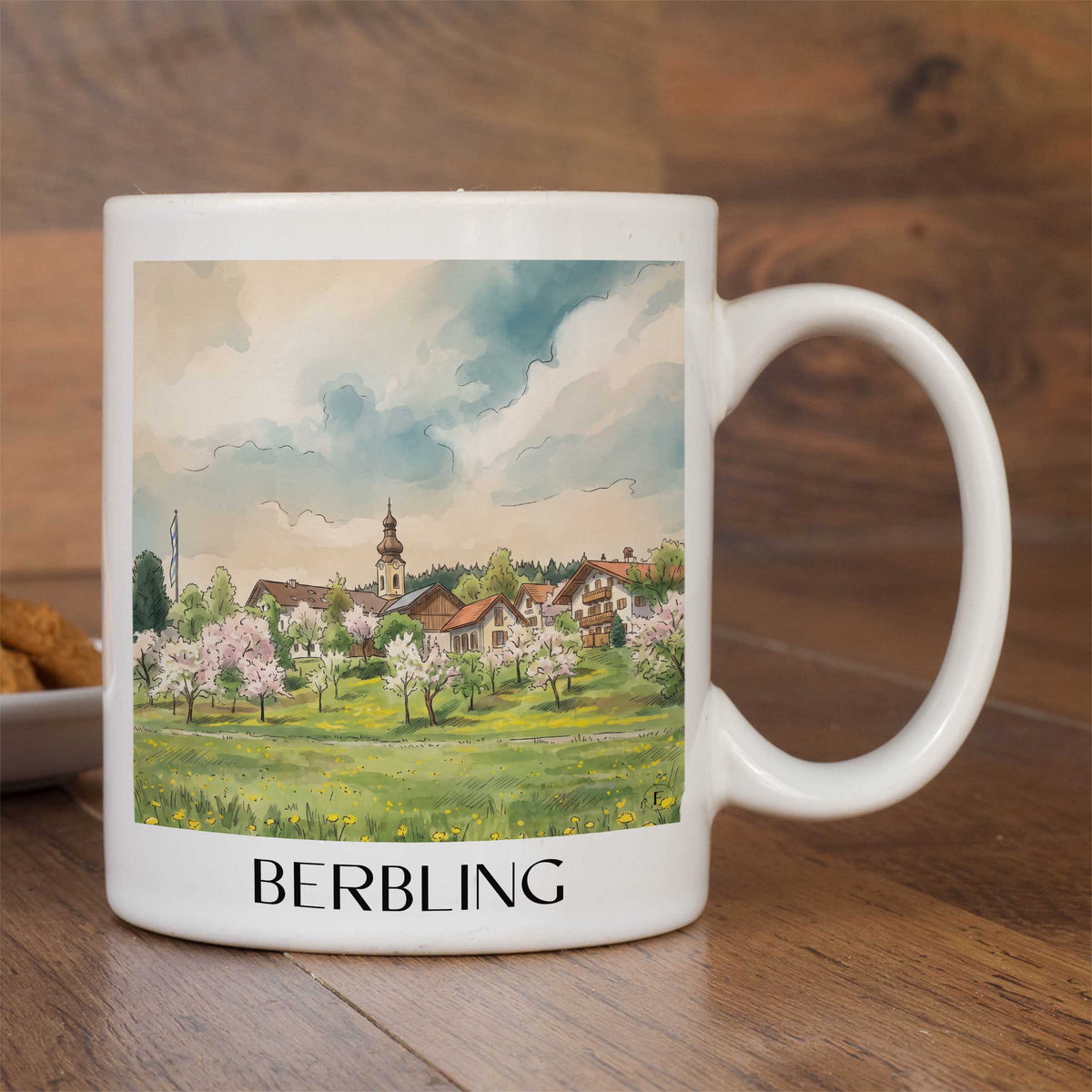 berbling-chiemgau-deutschland-kaffeebecher-aquarell
