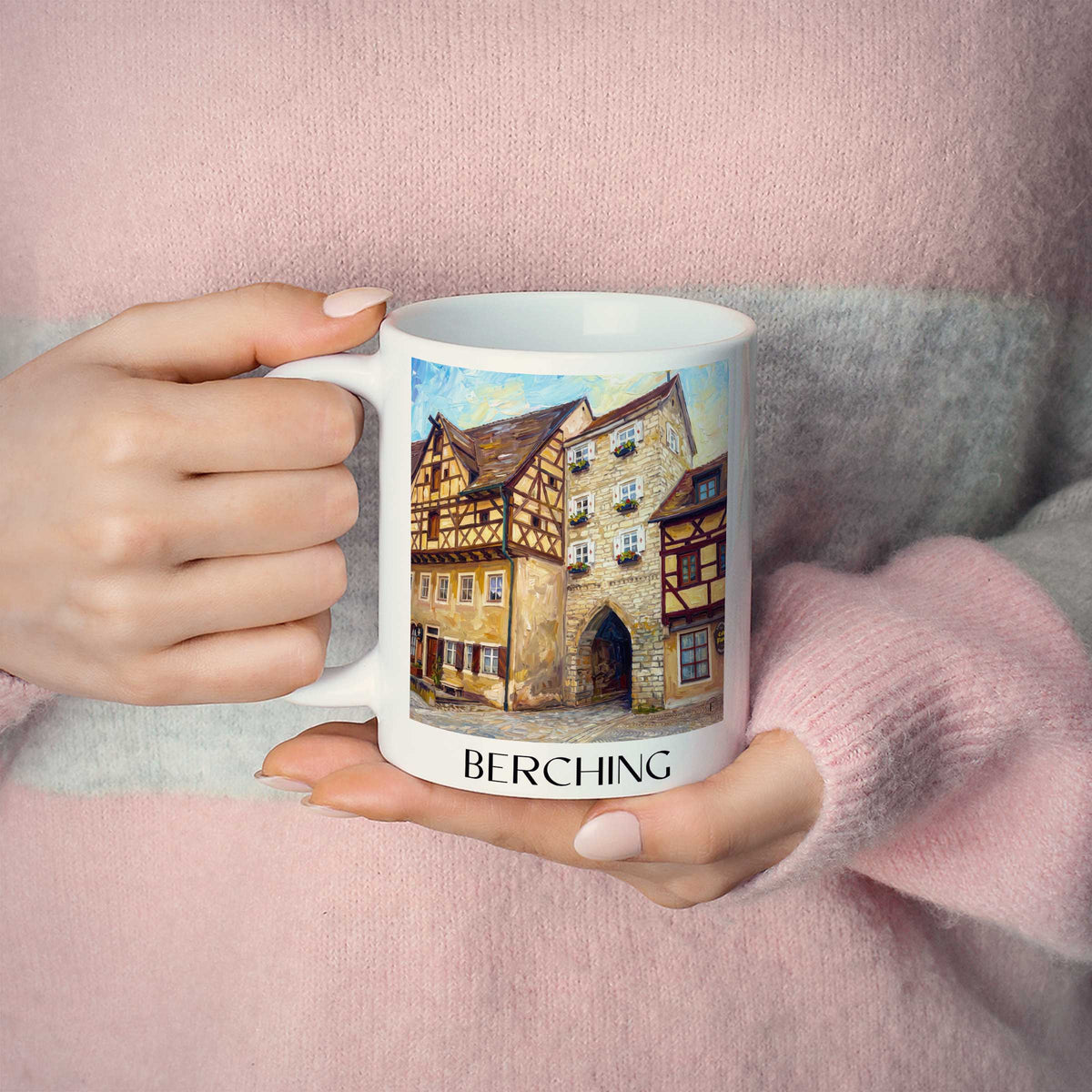 berching-altmühltal-deutschland-kaffeebecher-oil-painting-oelgemaelde