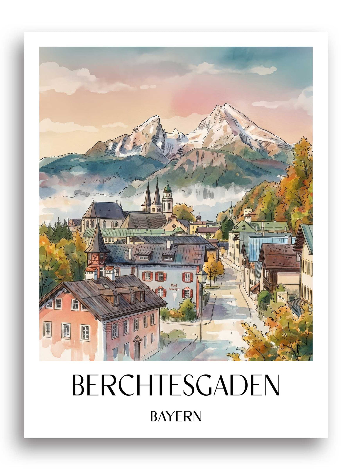 berchtesgaden-bayern-deutschland-poster-aquarell