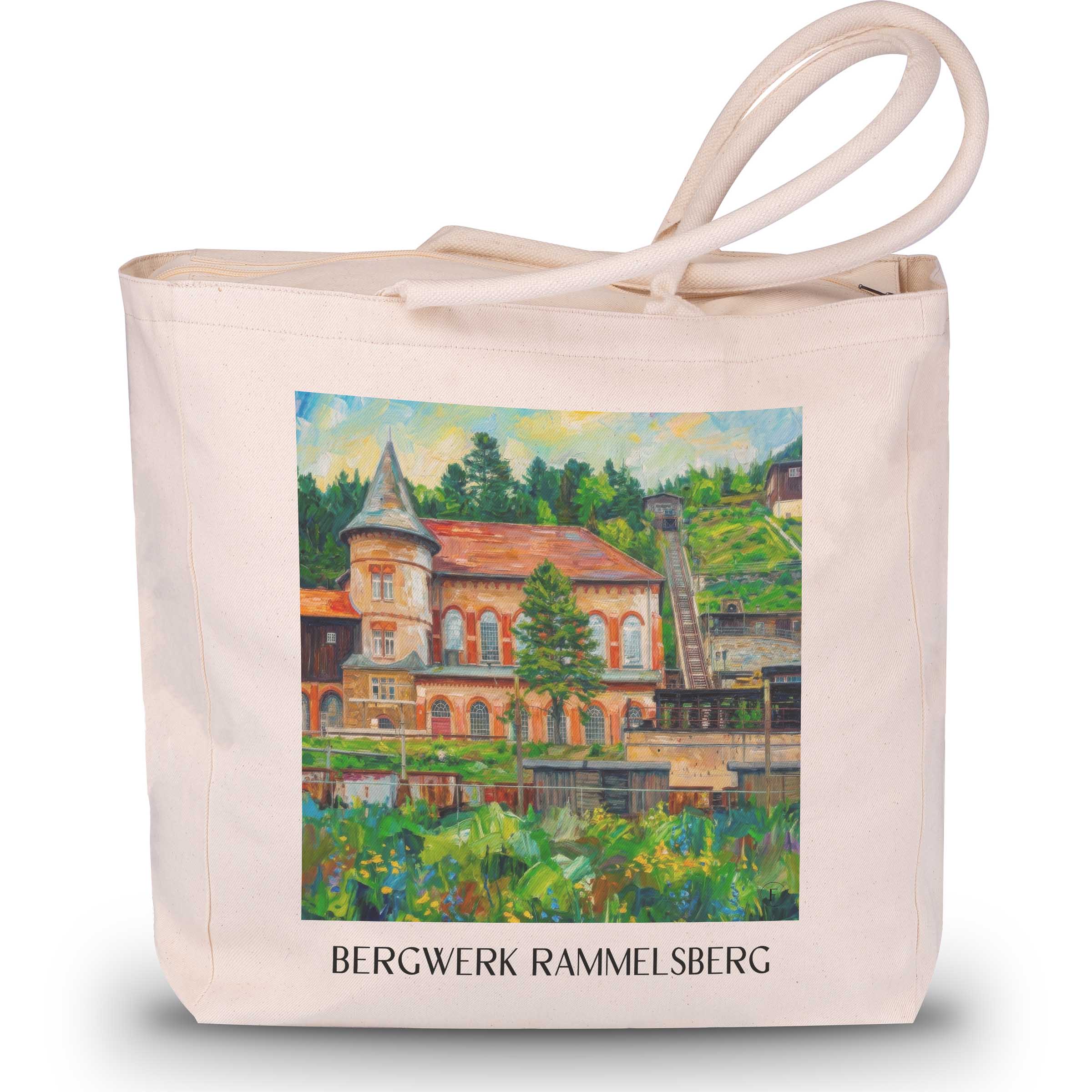bergwerk-rammelsberg-goslar-deutschland-einkaufstasche-oil-painting-oelgemaelde