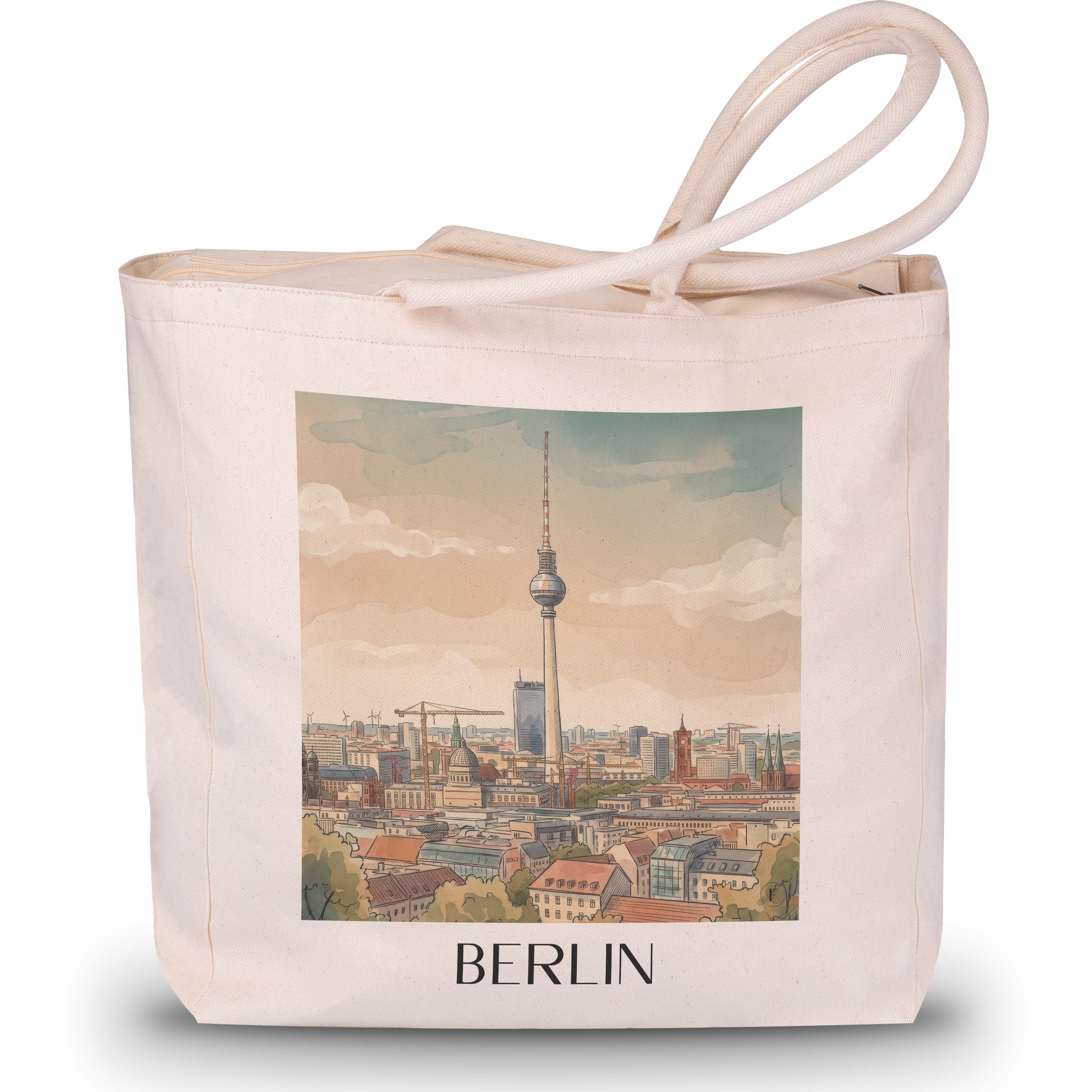 berlin-deutschland-einkaufstasche-aquarell