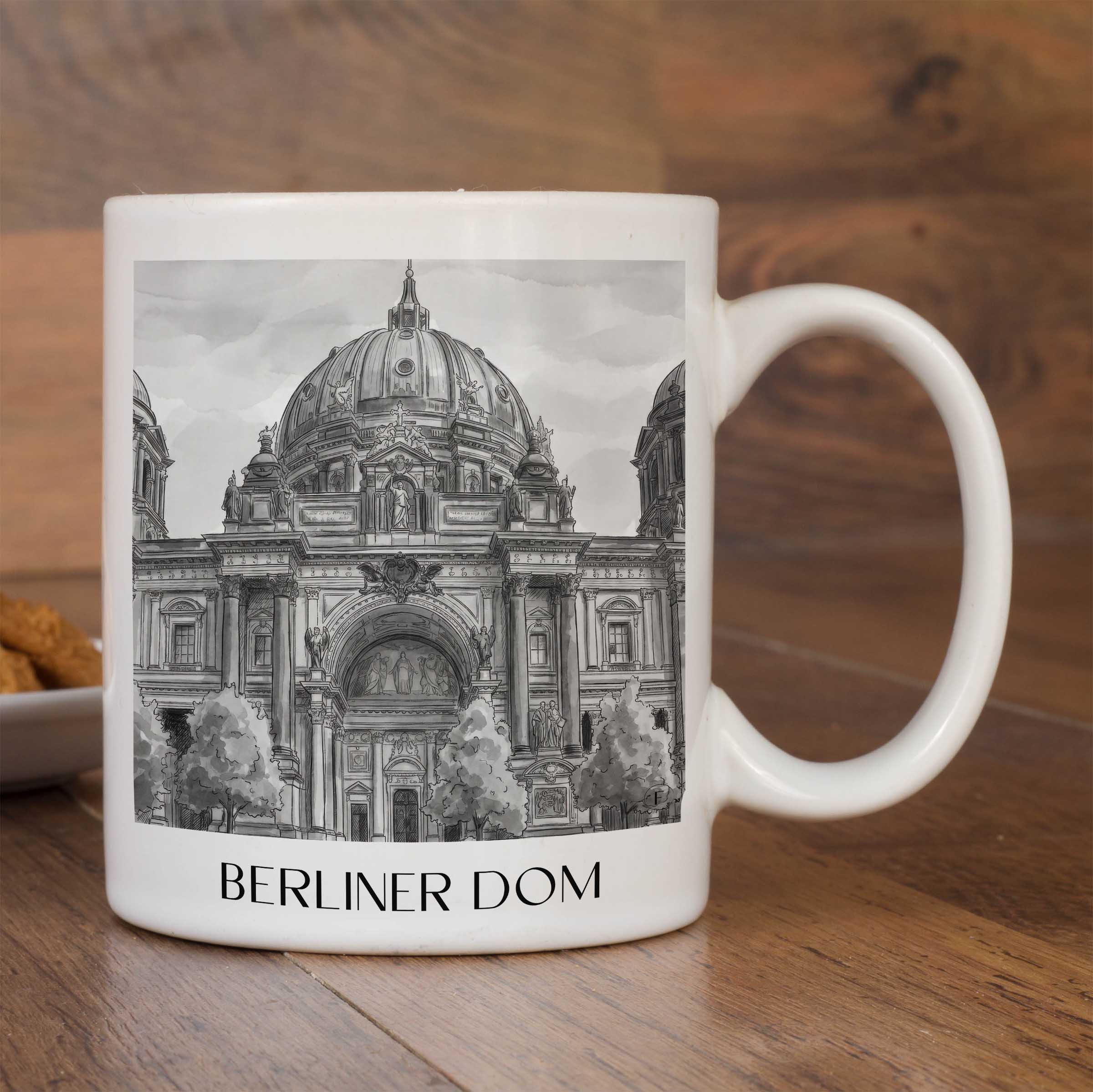 berliner-dom-berlin-deutschland-kaffeebecher-aquarell-schwarz-weiss