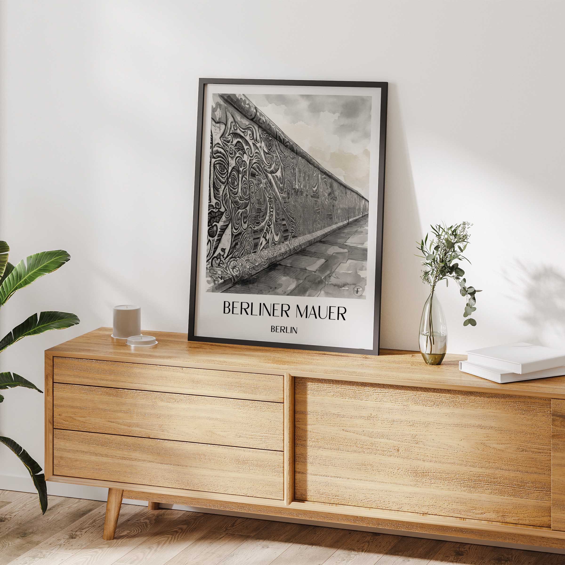 berliner-mauer-berlin-deutschland-poster-aquarell-schwarz-weiss