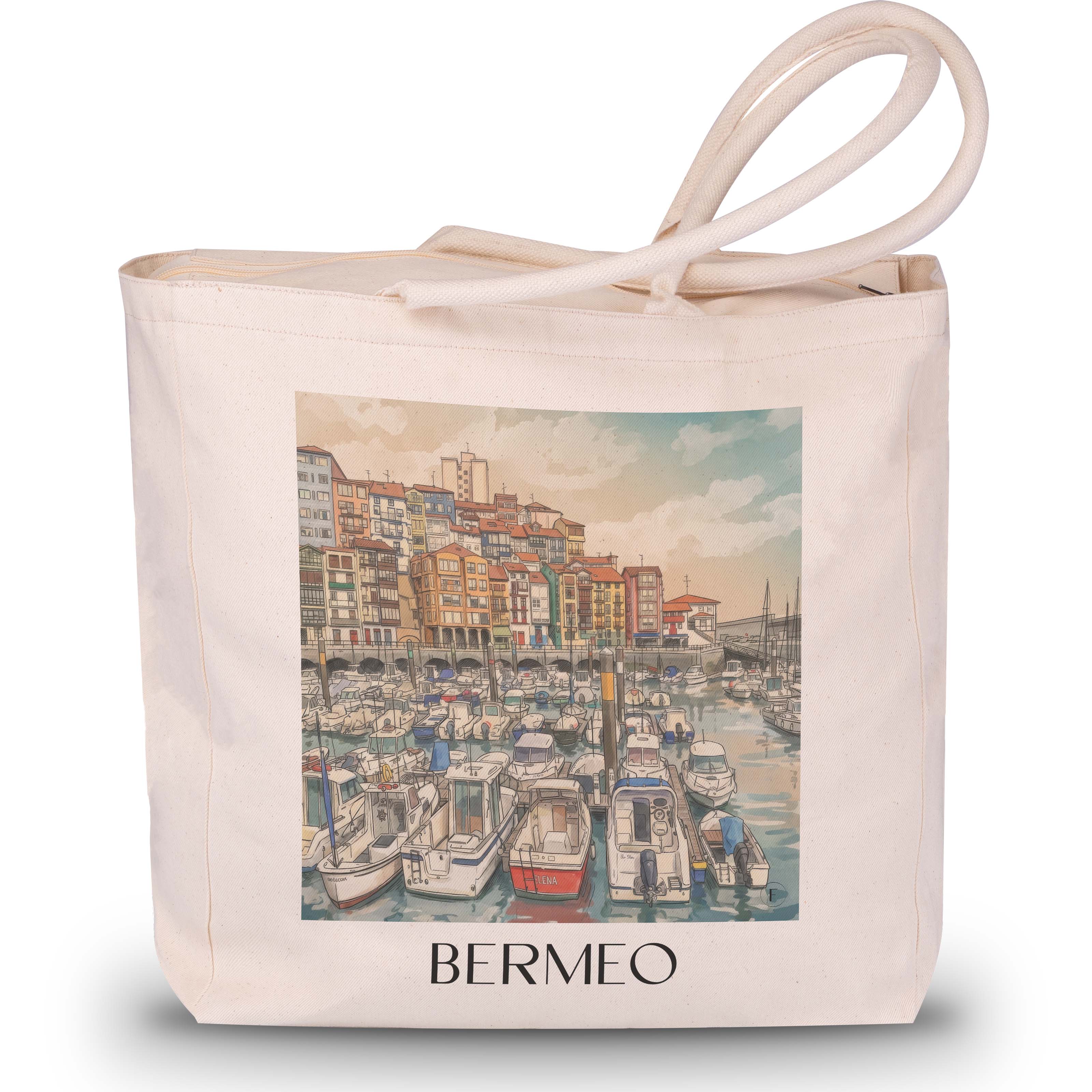 bermeo--spanien-spanien-einkaufstasche-aquarell