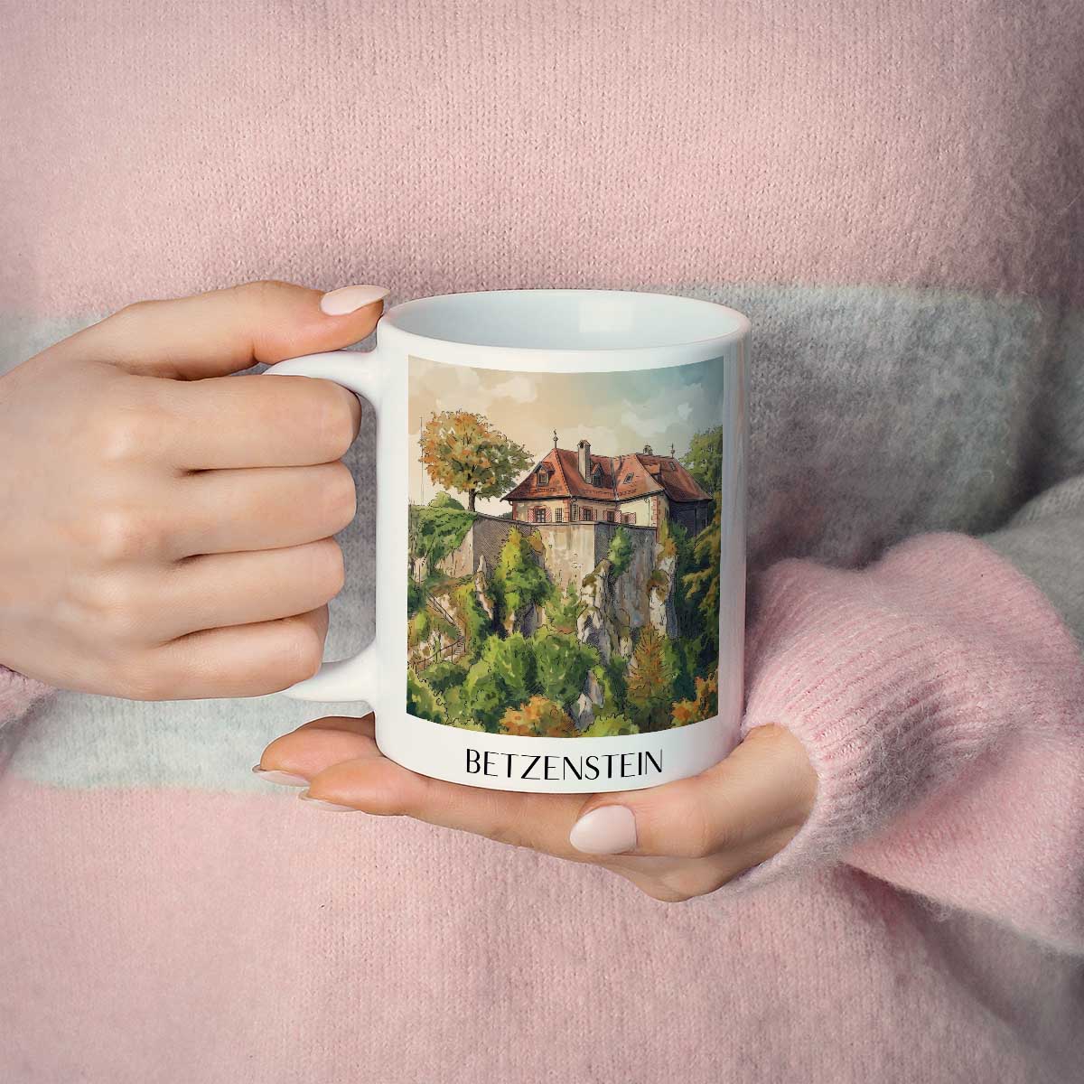 betzenstein-bayern-deutschland-kaffeebecher-aquarell
