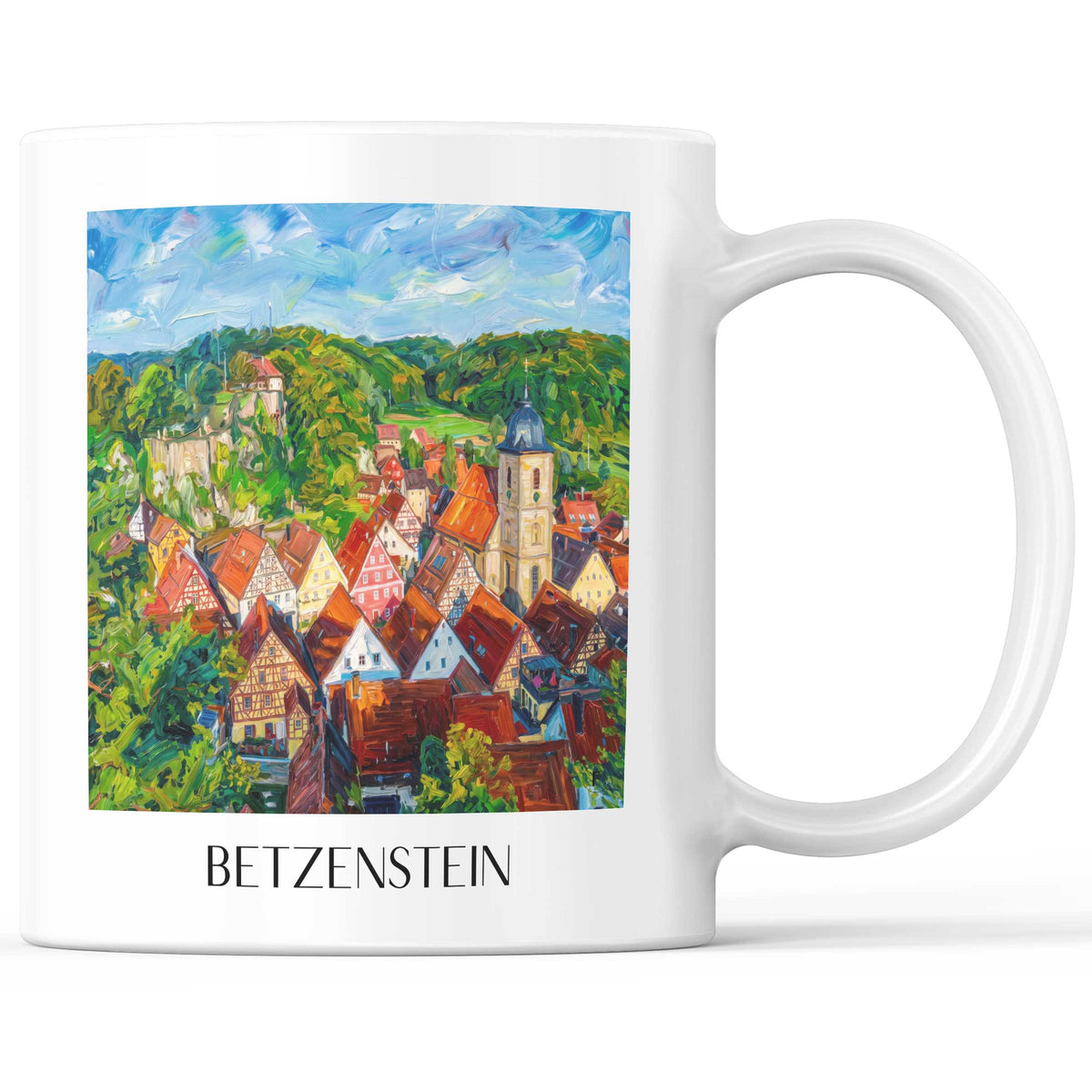 betzenstein-fränkische-schweiz-deutschland-kaffeebecher-oil-painting-oelgemaelde