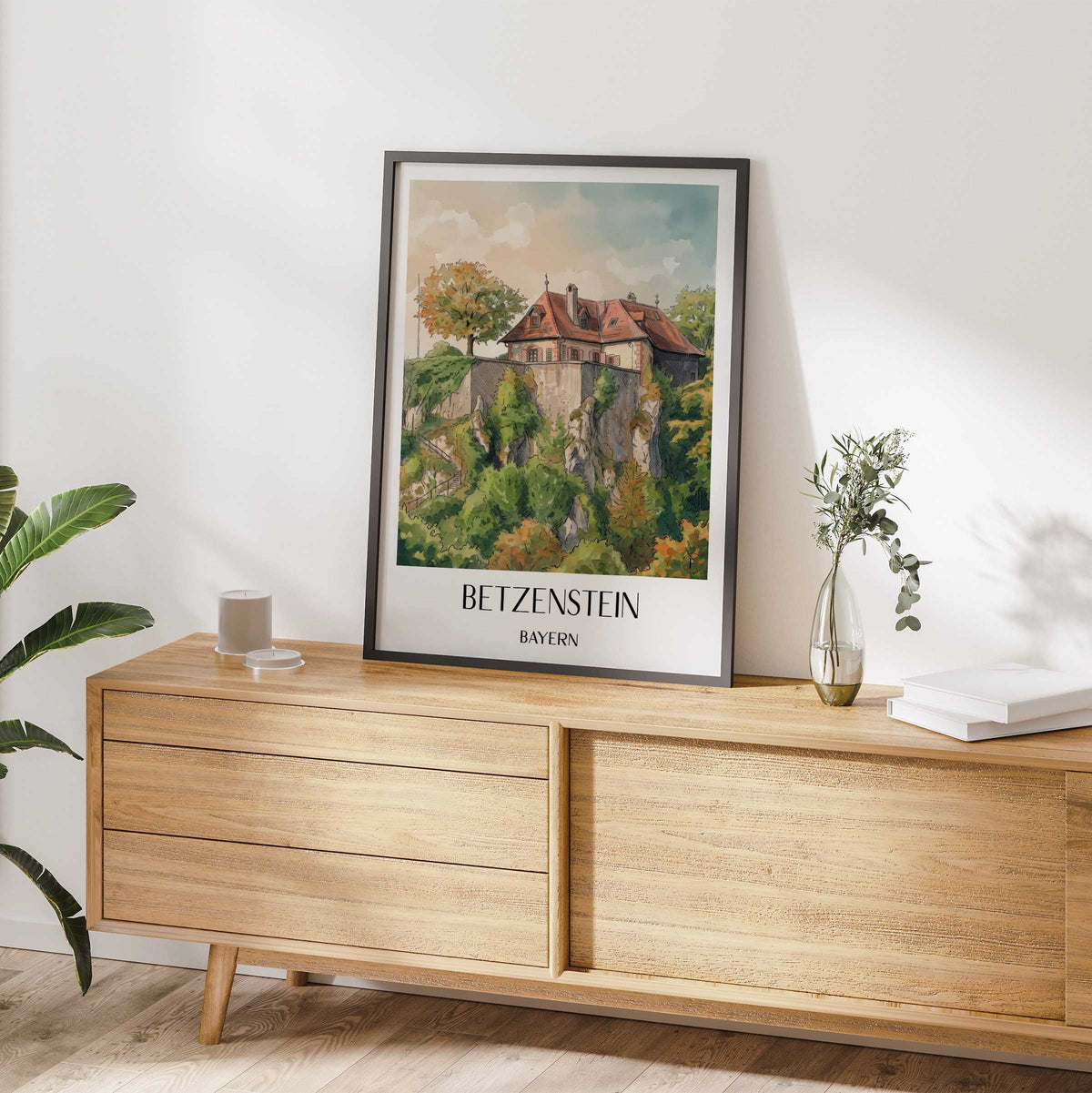 betzenstein-bayern-deutschland-poster-aquarell