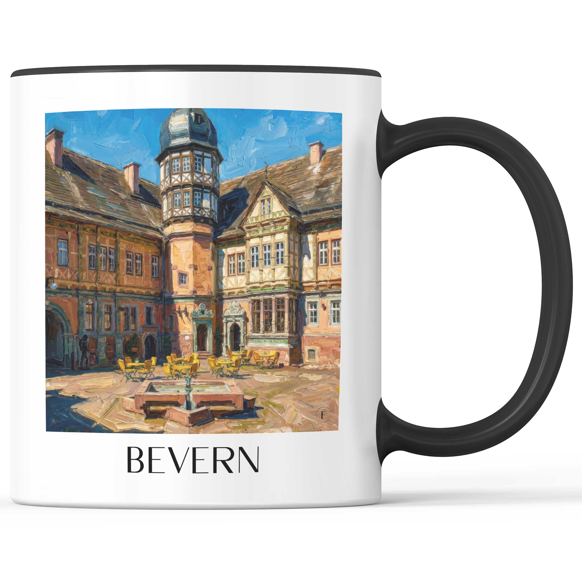 bevern-niedersachsen-deutschland-kaffeebecher-oil-painting-oelgemaelde