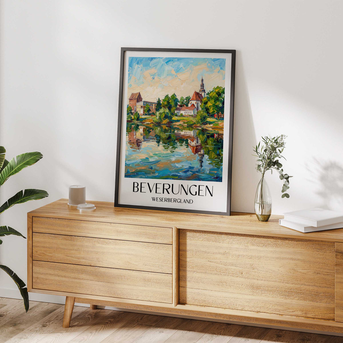 beverungen-weserbergland-deutschland-poster-oil-painting-oelgemaelde