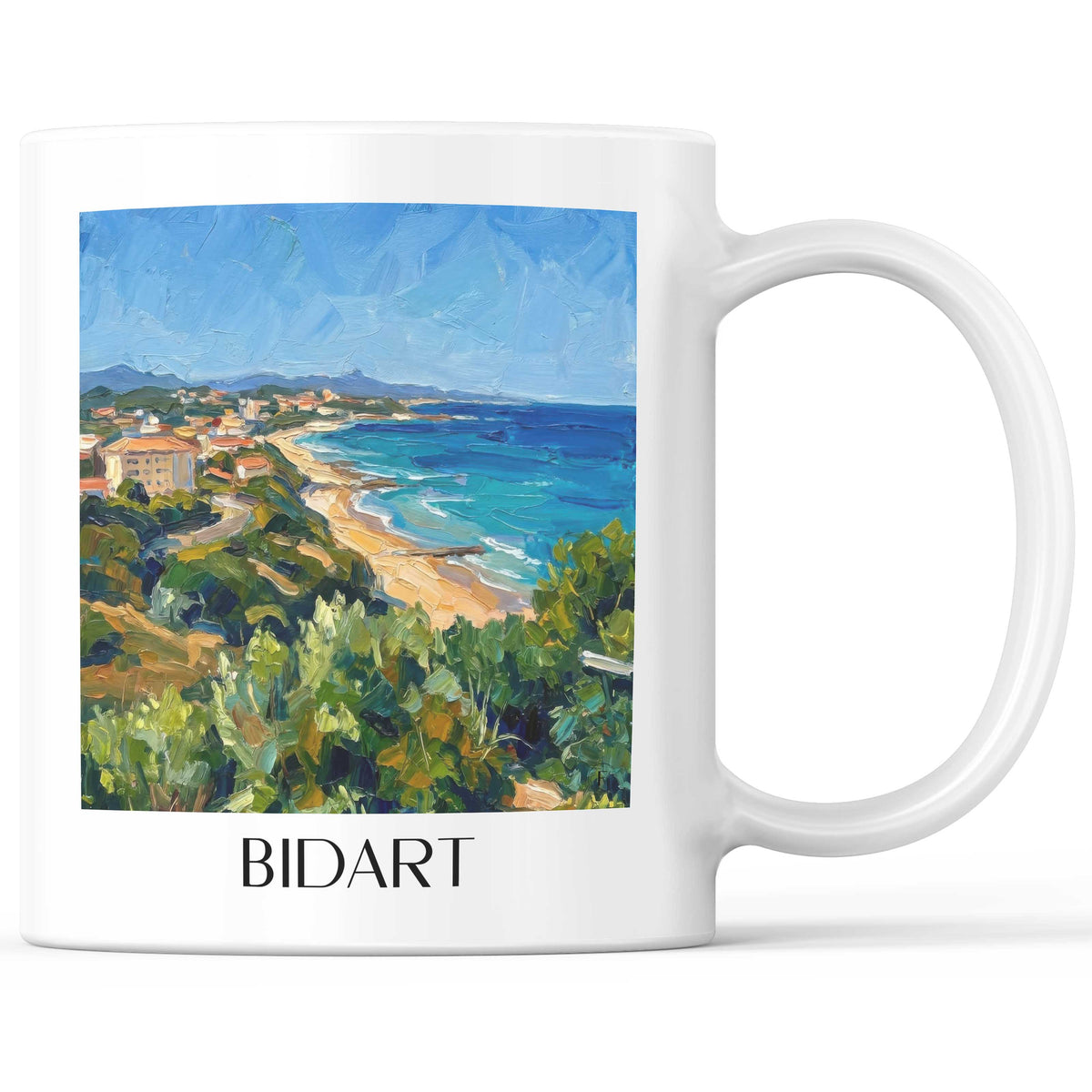 bidart-pays-basque-frankreich-kaffeebecher-oil-painting-oelgemaelde