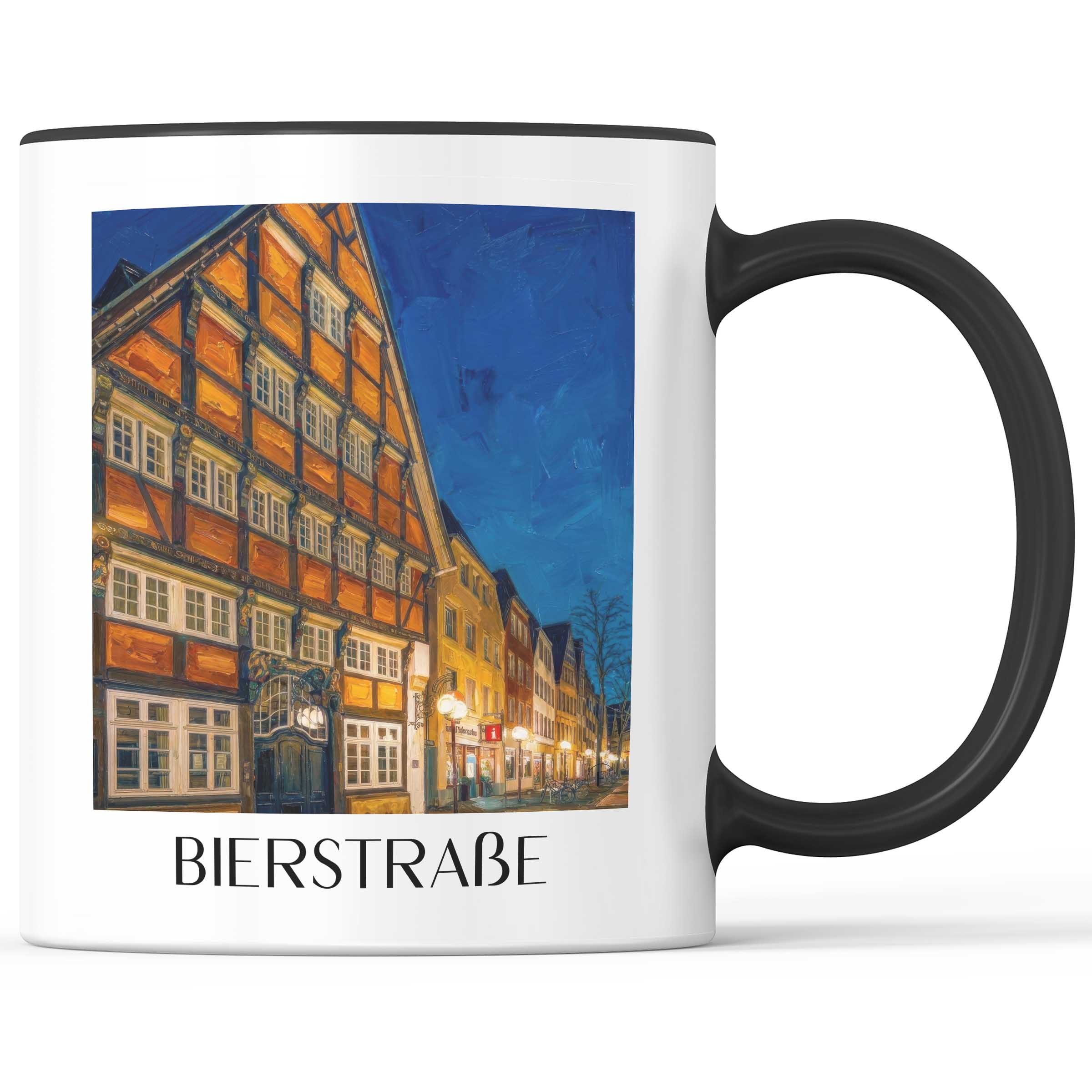 bierstraße-osnabrück-deutschland-kaffeebecher-oil-painting-oelgemaelde