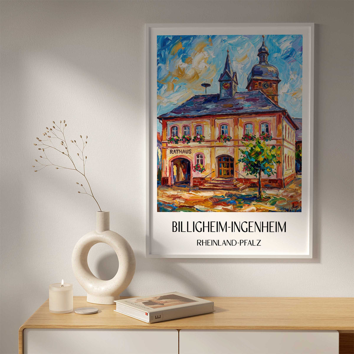 billigheim-ingenheim-rheinland-pfalz-deutschland-poster-oil-painting-oelgemaelde