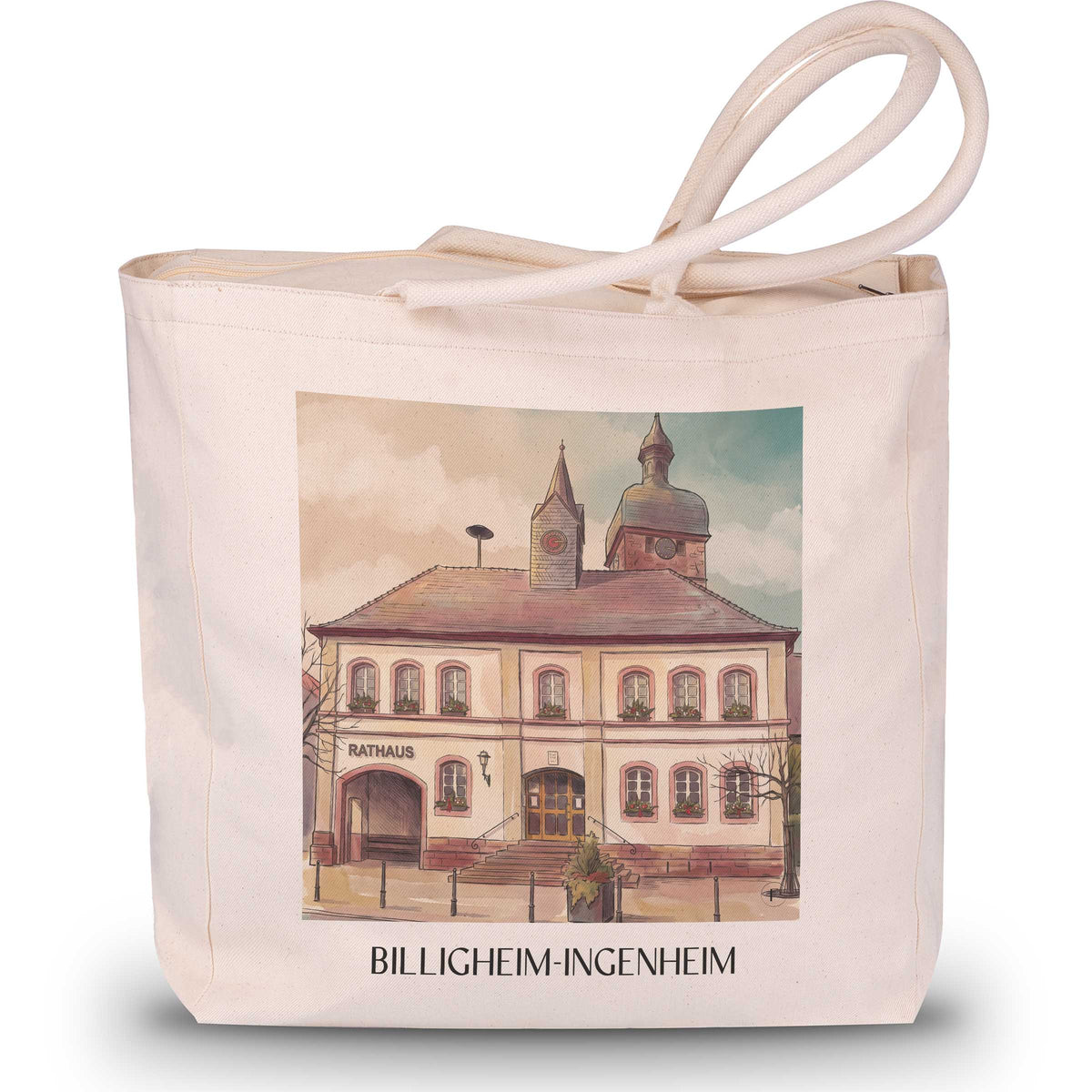 billigheim-ingenheim-rheinland-pfalz-deutschland-einkaufstasche-aquarell