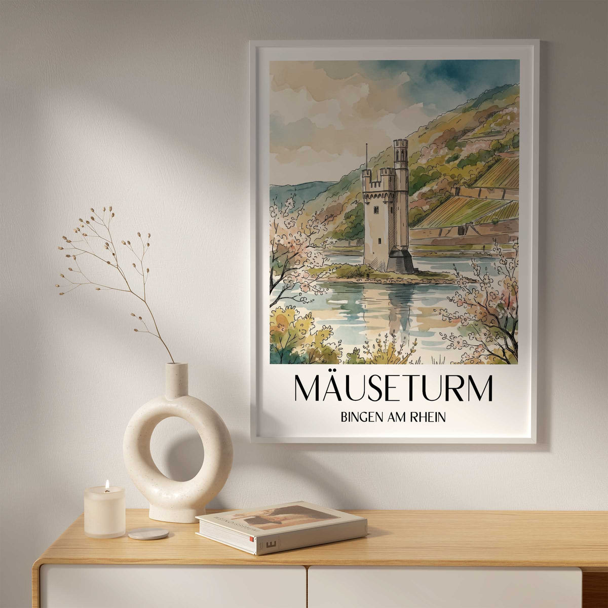 bingen-am-rhein-bingen-am-rhein-deutschland-poster-aquarell