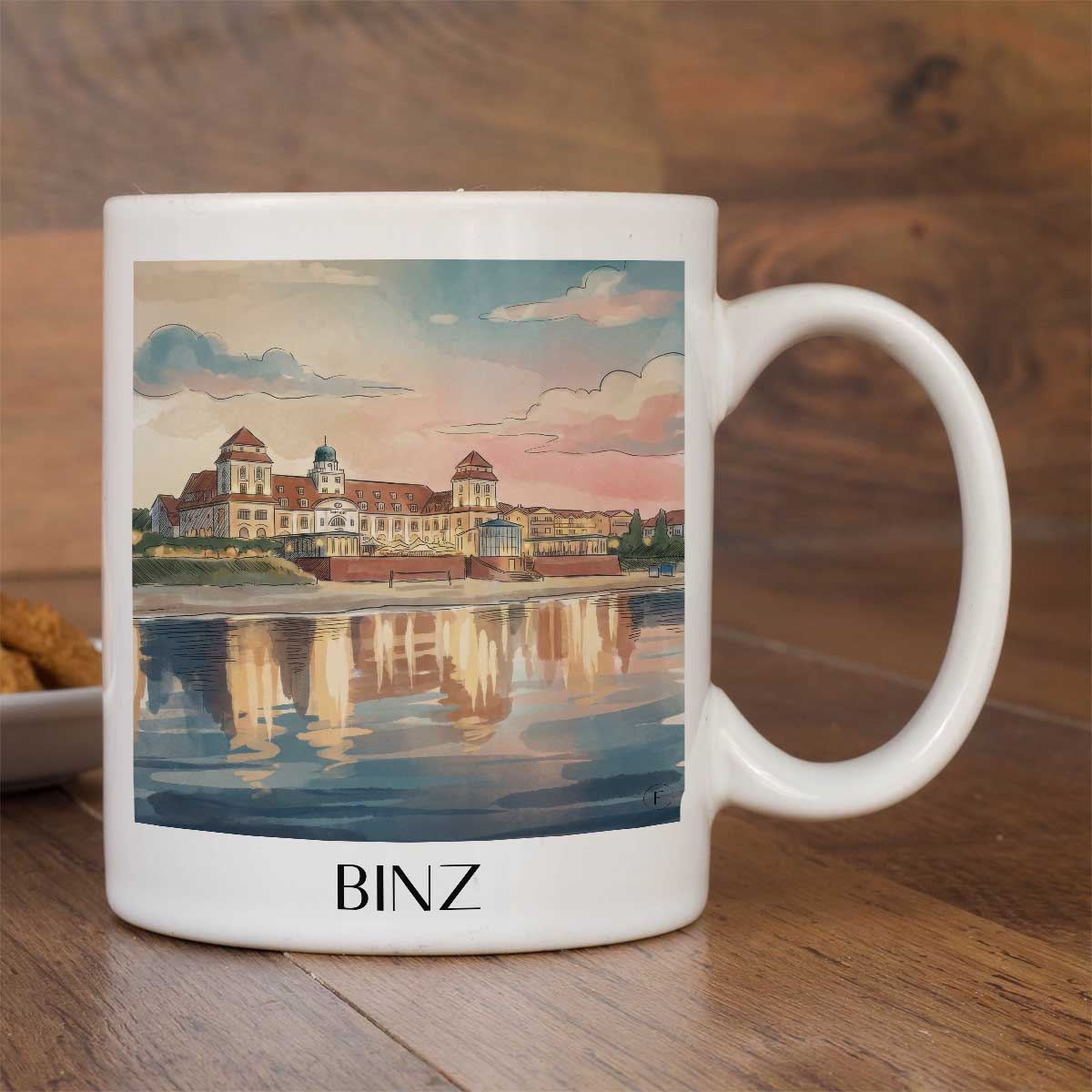 binz-rügen-deutschland-kaffeebecher-aquarell