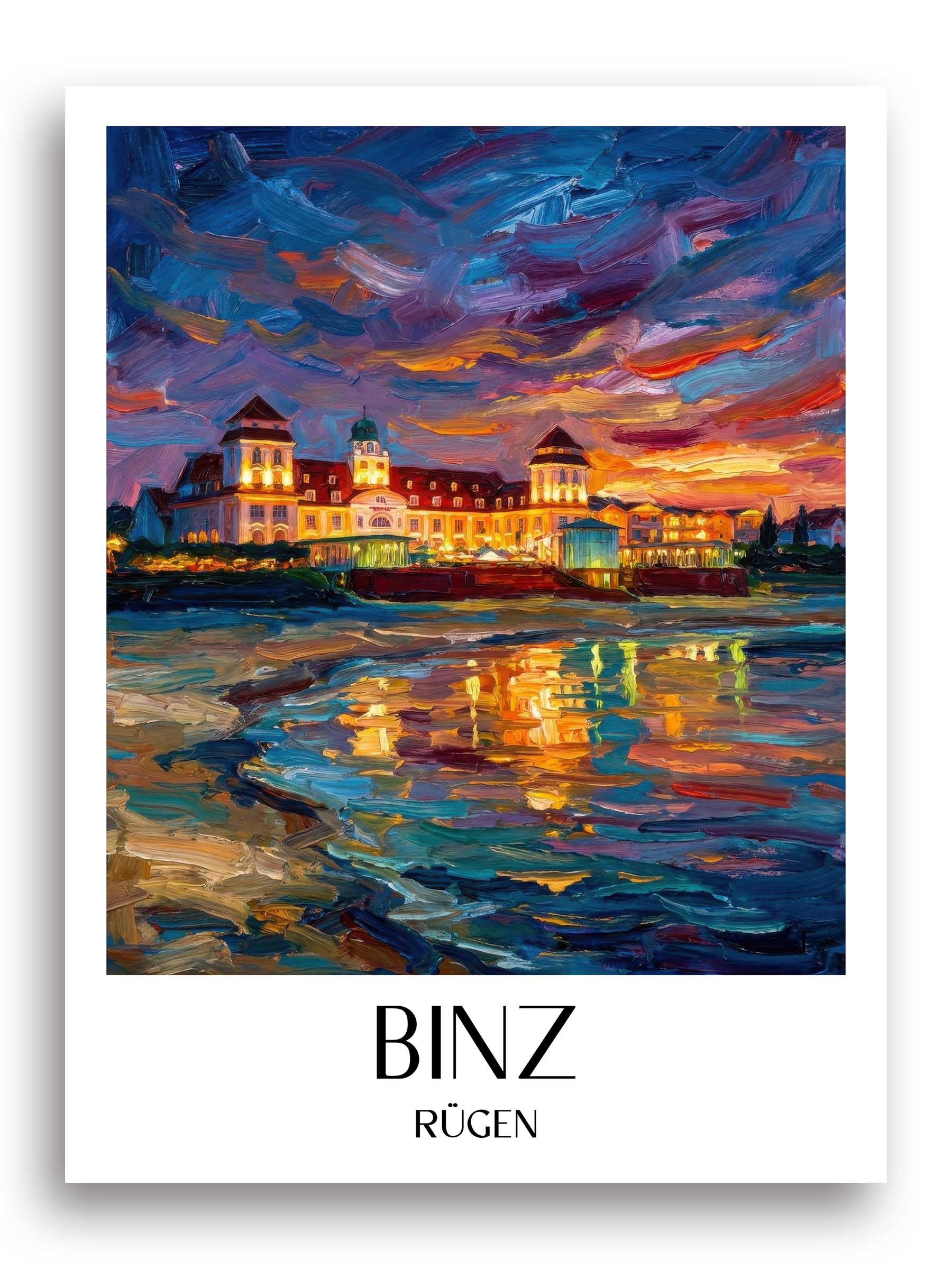binz-rügen-deutschland-poster-oil-painting-oelgemaelde