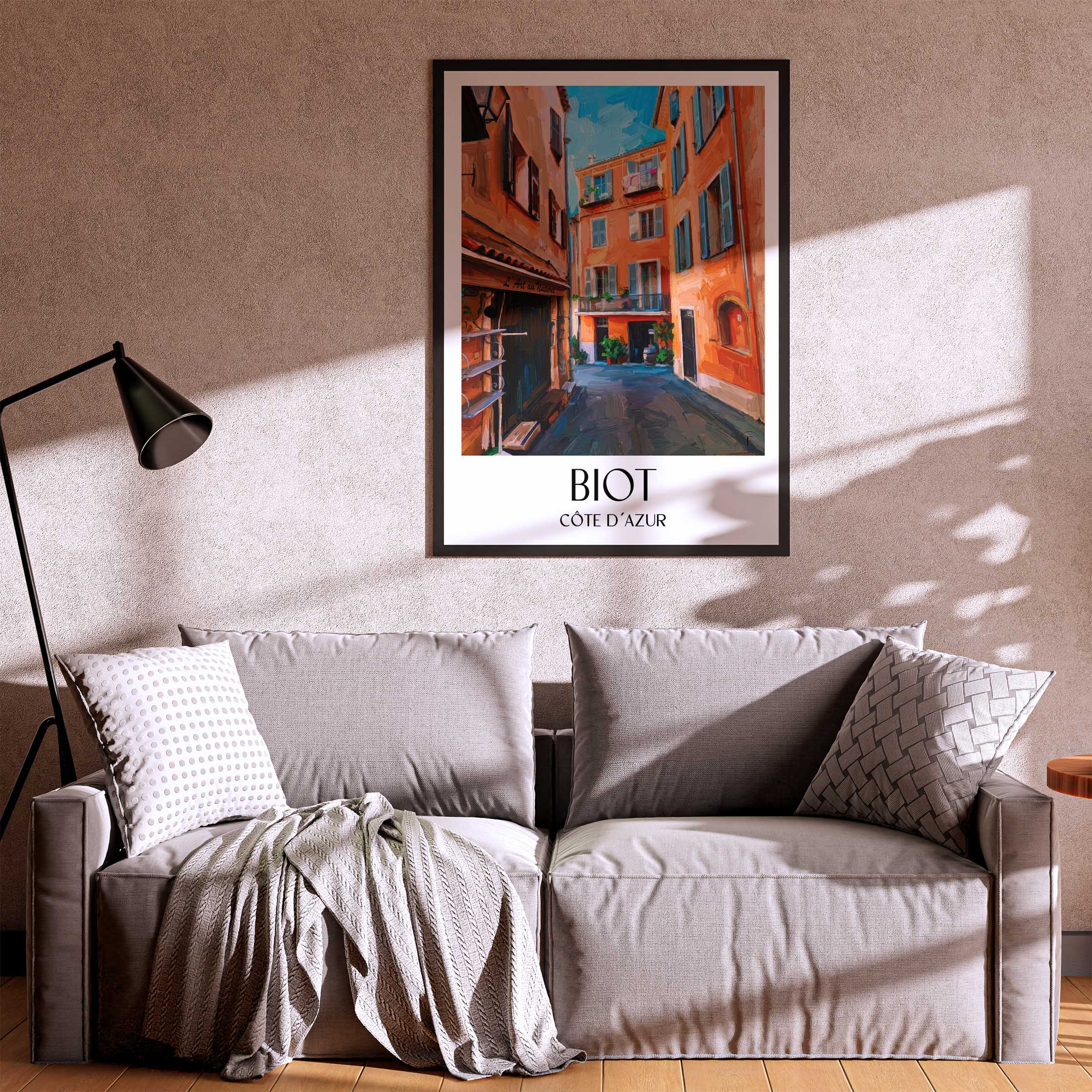biot--côte-d´azur-frankreich-poster-oil-painting-oelgemaelde