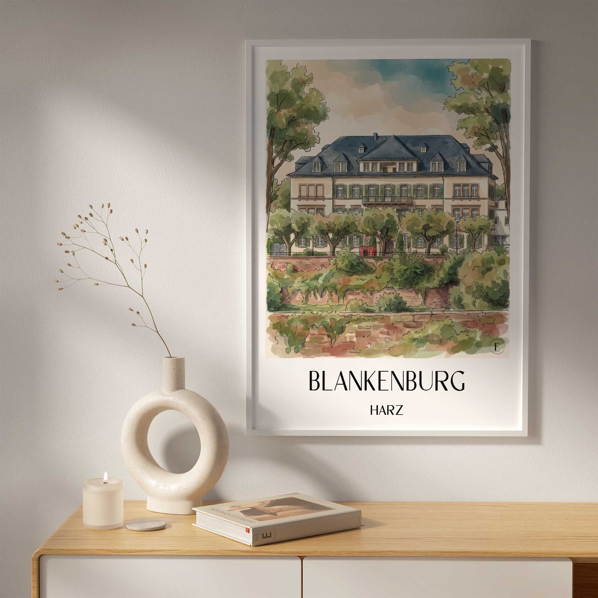 blankenburg-harz-deutschland-poster-aquarell