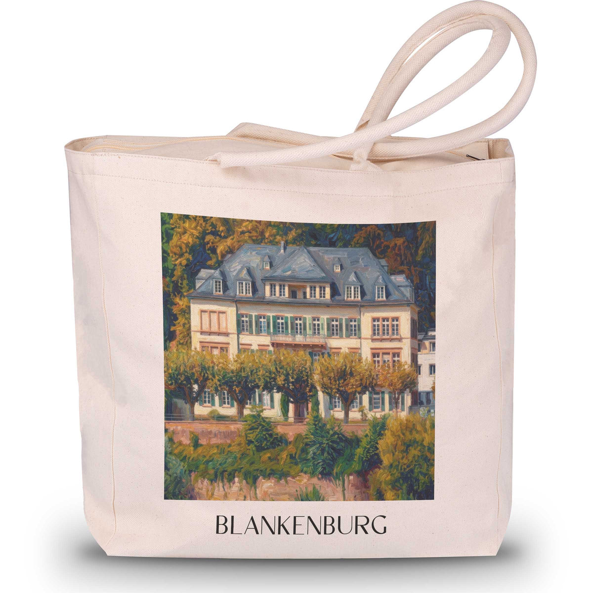 blankenburg-harz-deutschland-einkaufstasche-oil-painting-oelgemaelde