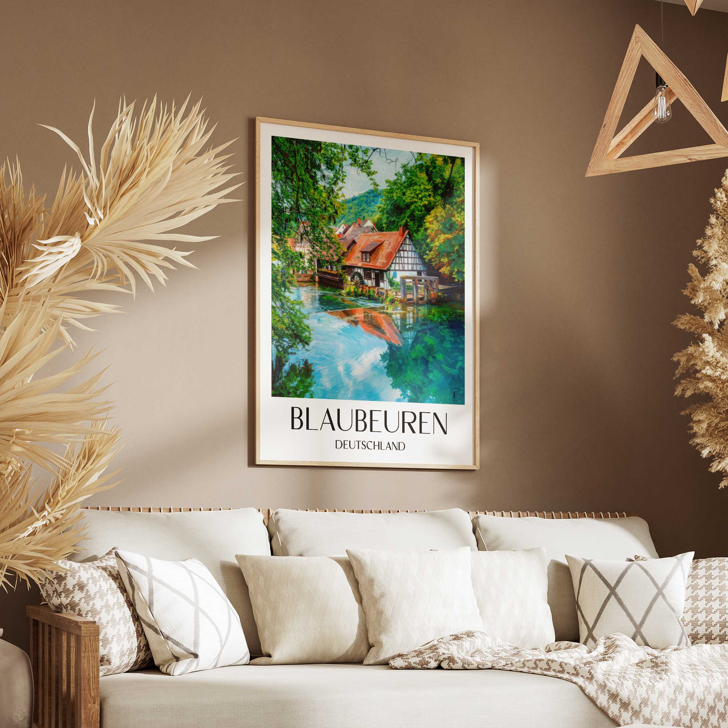 blaubeuren-deutschland-poster-oil-painting-oelgemaelde
