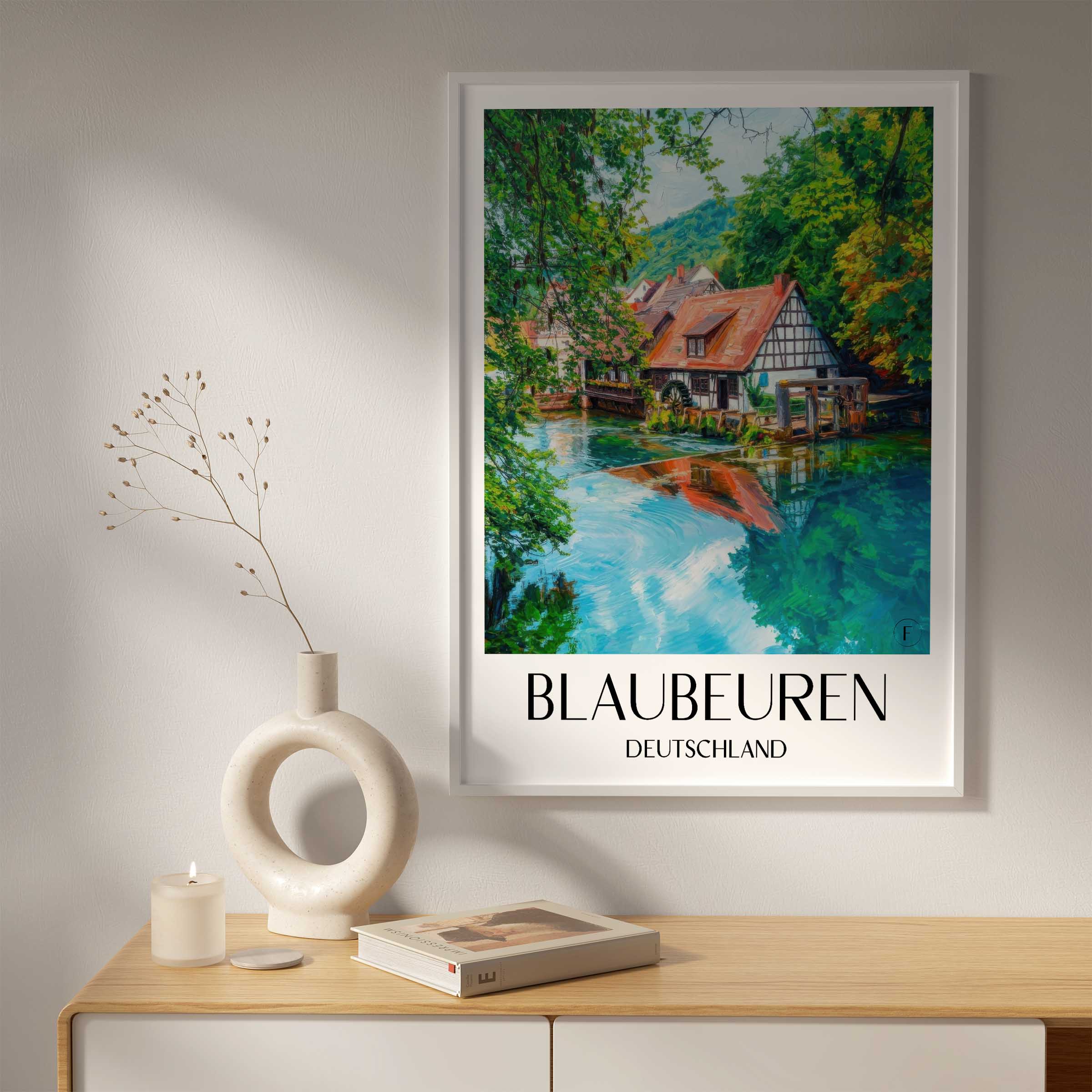 blaubeuren-deutschland-poster-oil-painting-oelgemaelde