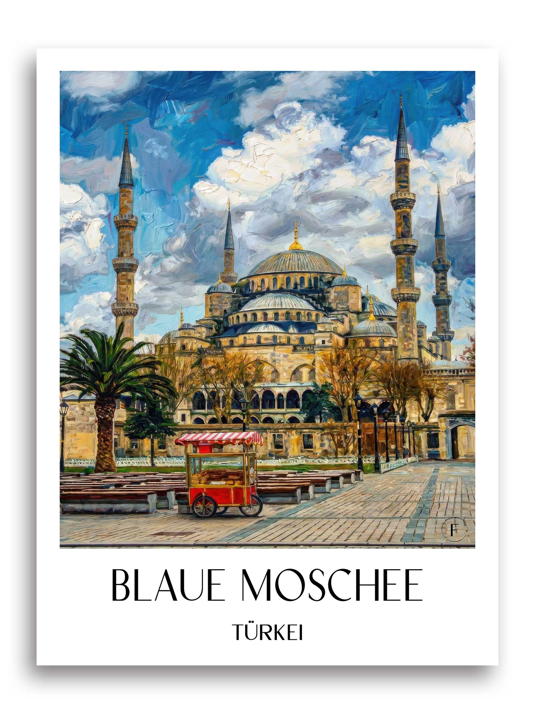 blaue-moschee-türkei-poster-oil-painting-oelgemaelde