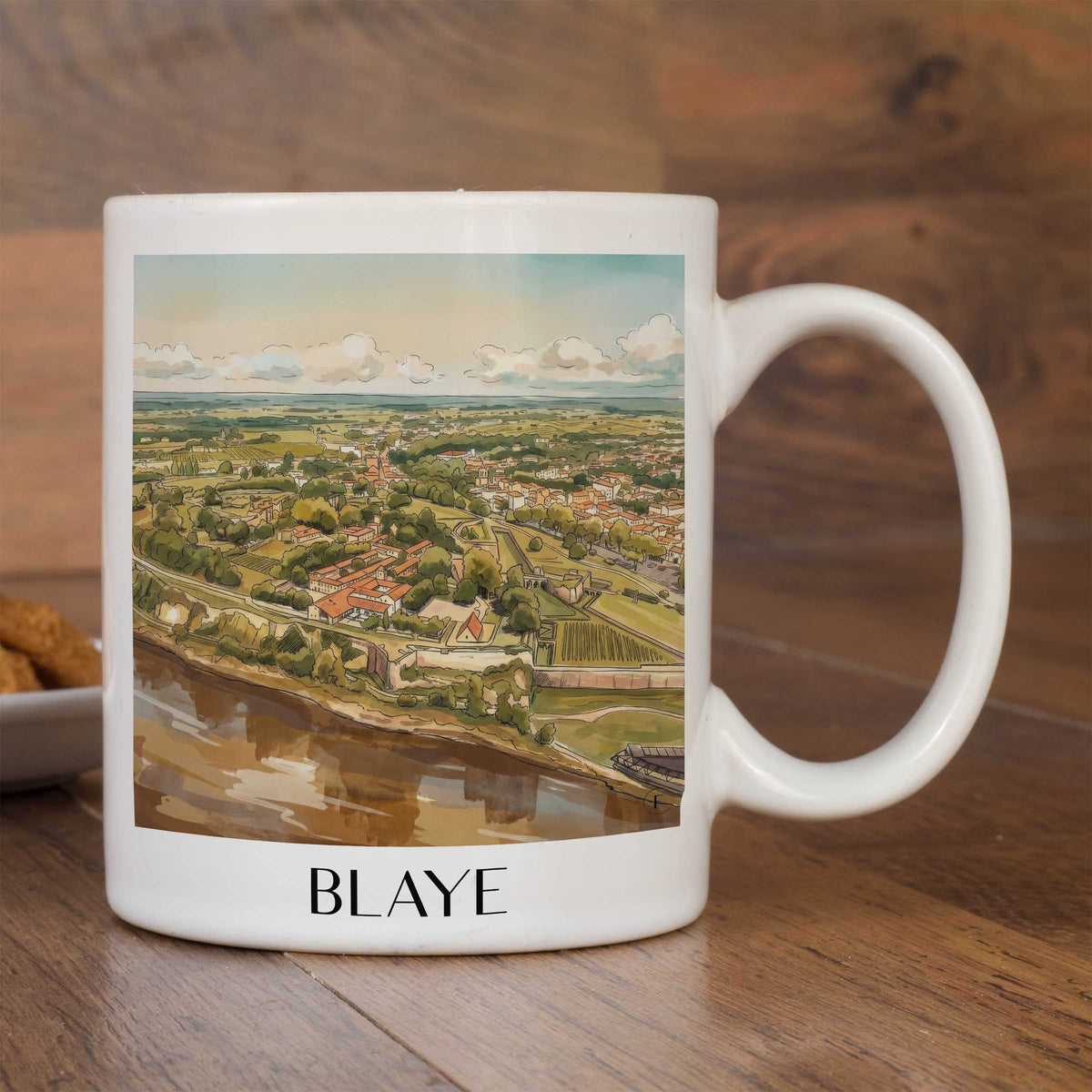 blaye-estuaire-de-la-gironde-frankreich-kaffeebecher-aquarell