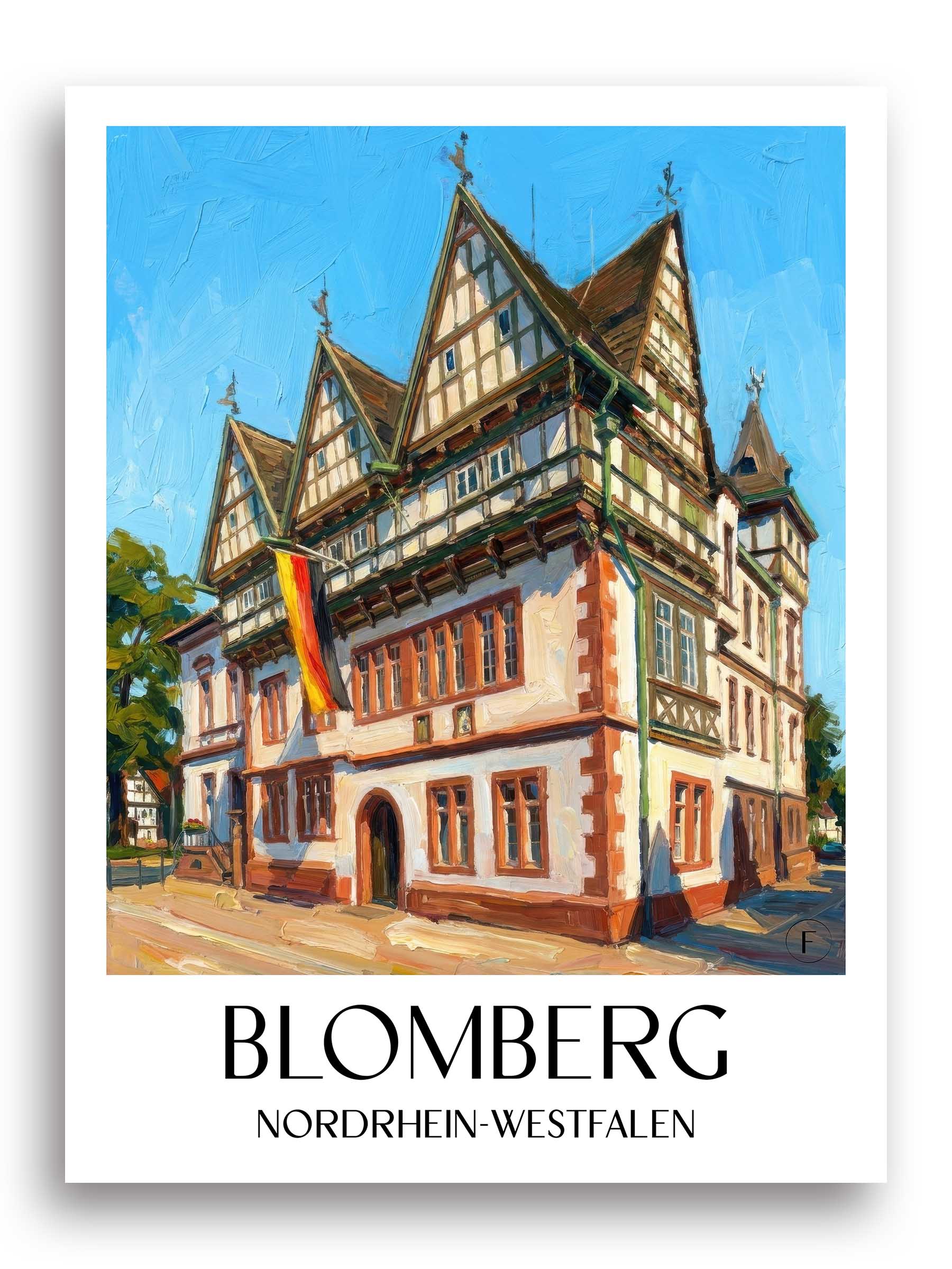 blomberg-nordrhein-westfalen-deutschland-poster-oil-painting-oelgemaelde