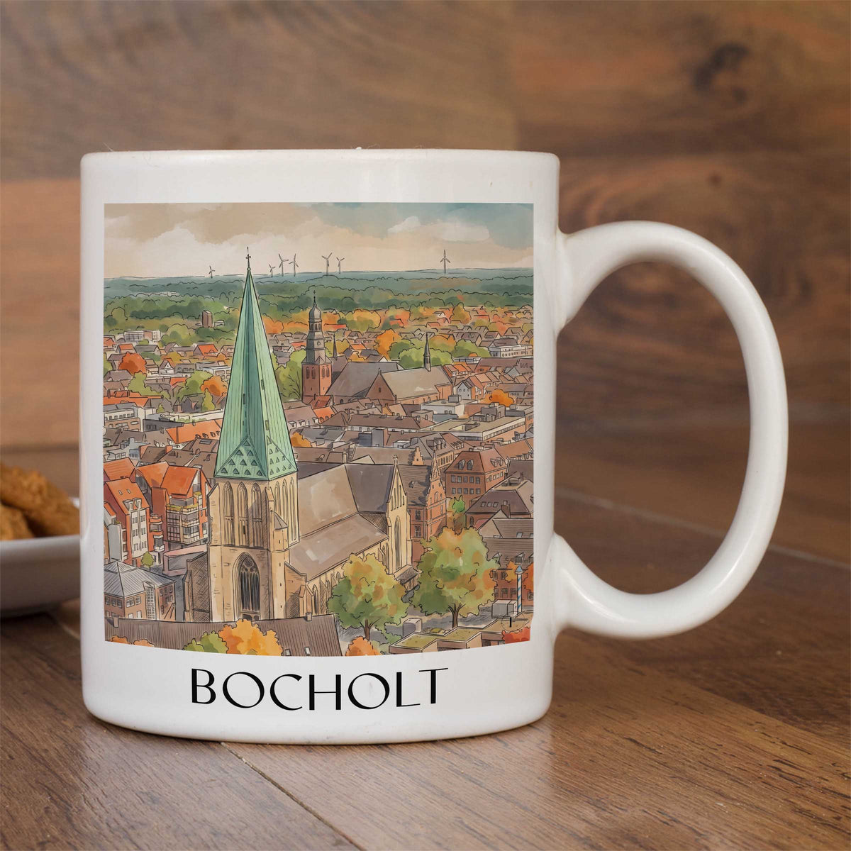 bocholt-westmünsterland-deutschland-kaffeebecher-aquarell