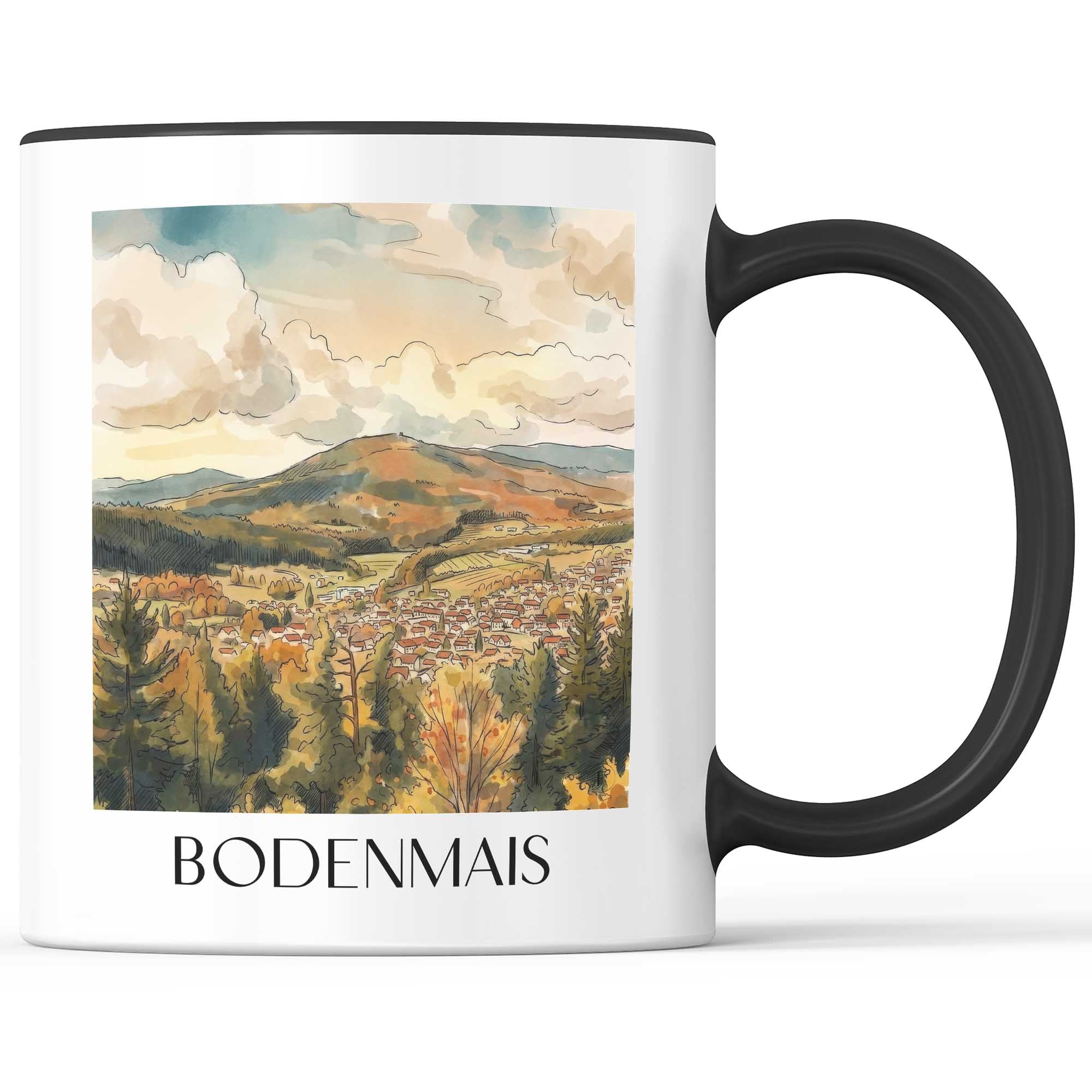 bodenmais-bayerischer-wald-deutschland-kaffeebecher-aquarell