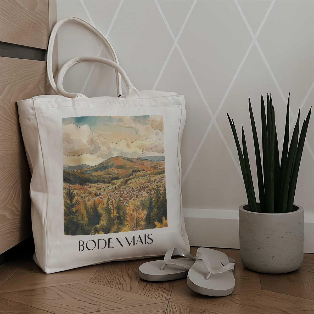 bodenmais-bayerischer-wald-deutschland-einkaufstasche-aquarell