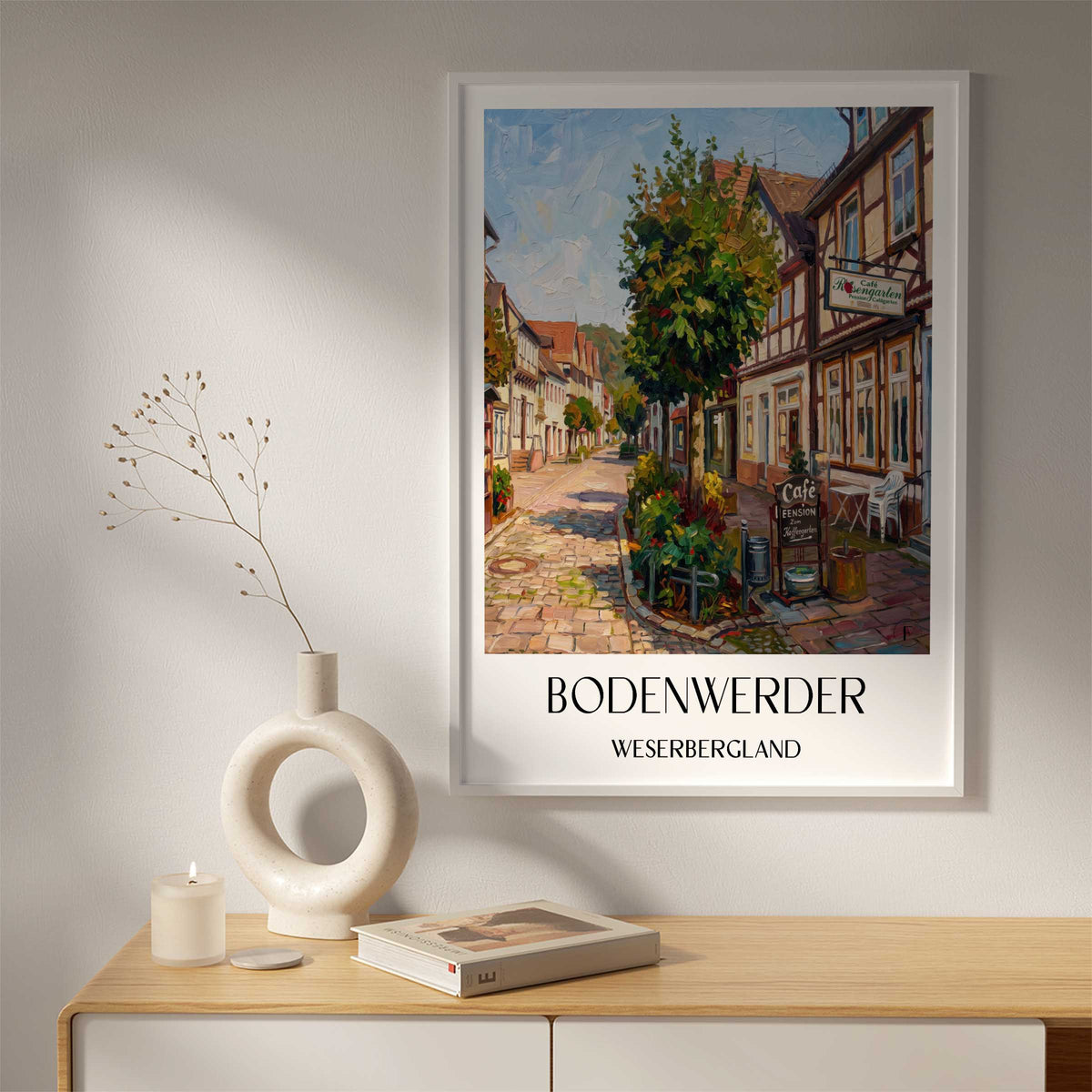 bodenwerder-weserbergland-deutschland-poster-oil-painting-oelgemaelde