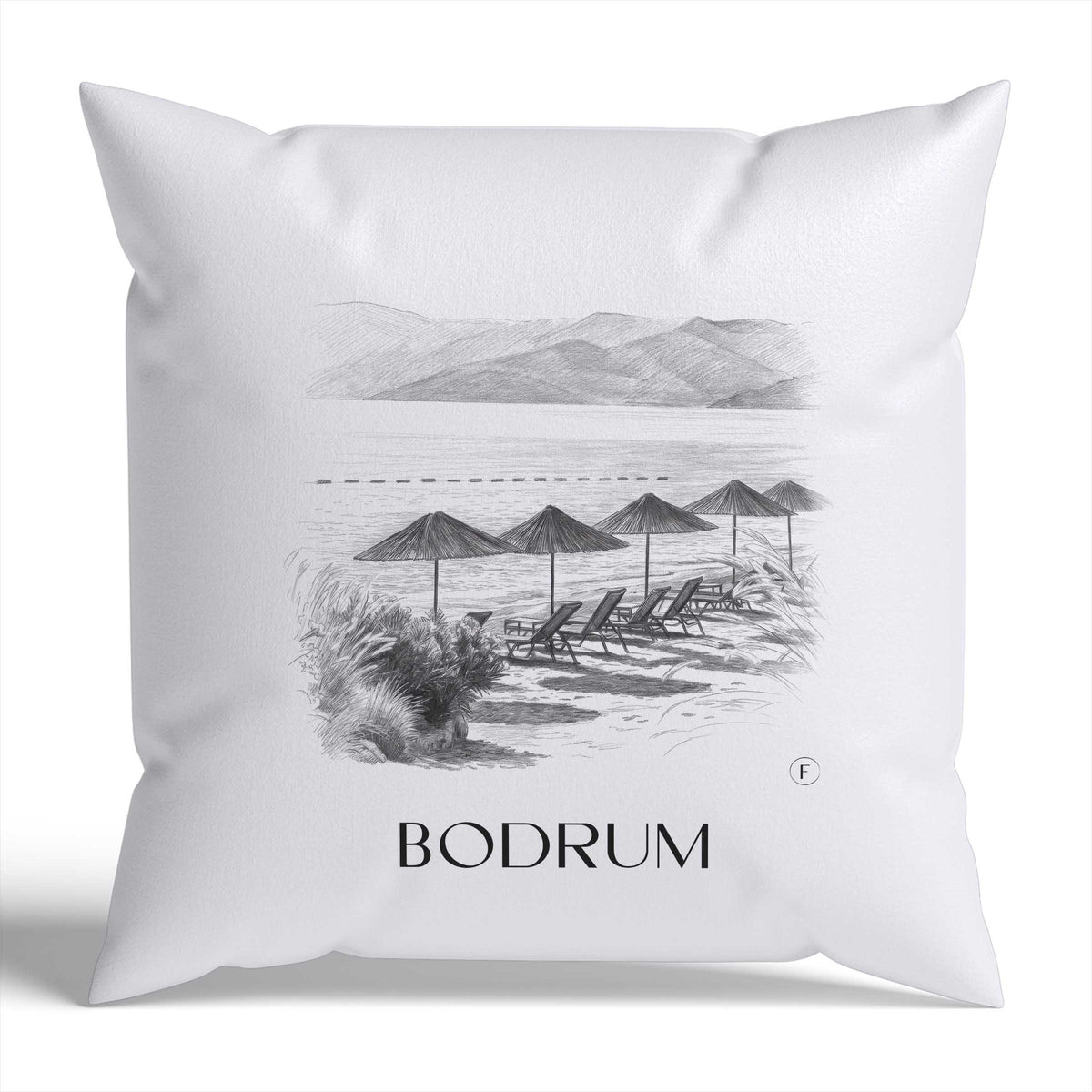 bodrum-türkei-türkei-kissenbezug-bleistift-zeichnung-drawing