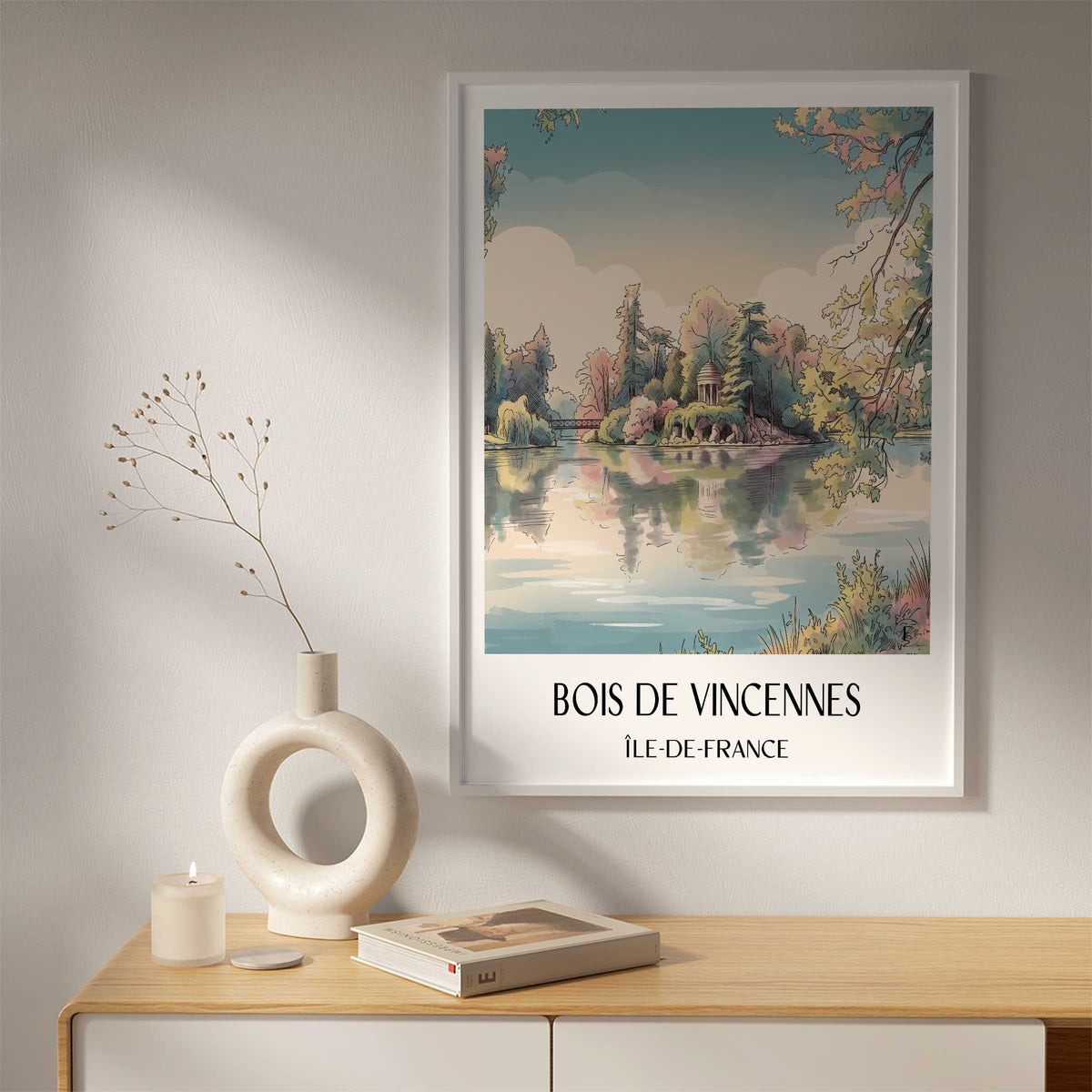 bois-de-vincennes-île-de-france-frankreich-poster-aquarell