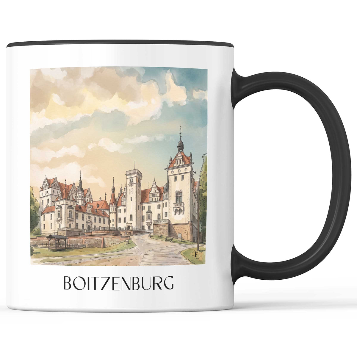 boitzenburg-uckermark-deutschland-kaffeebecher-aquarell