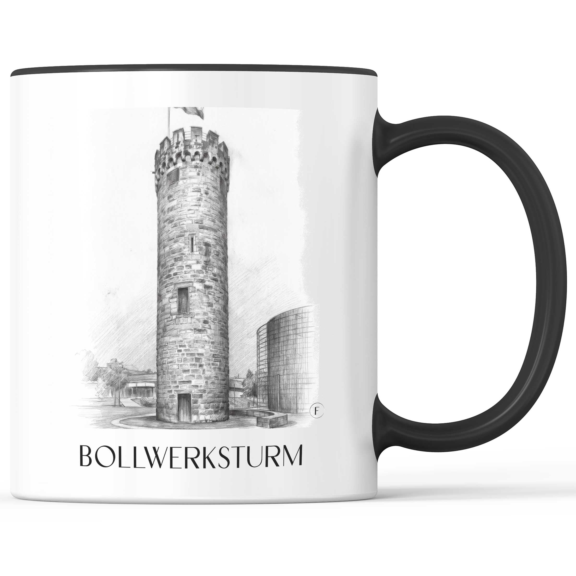 bollwerksturm-heilbronn-deutschland-kaffeebecher-bleistift-zeichnung-drawing