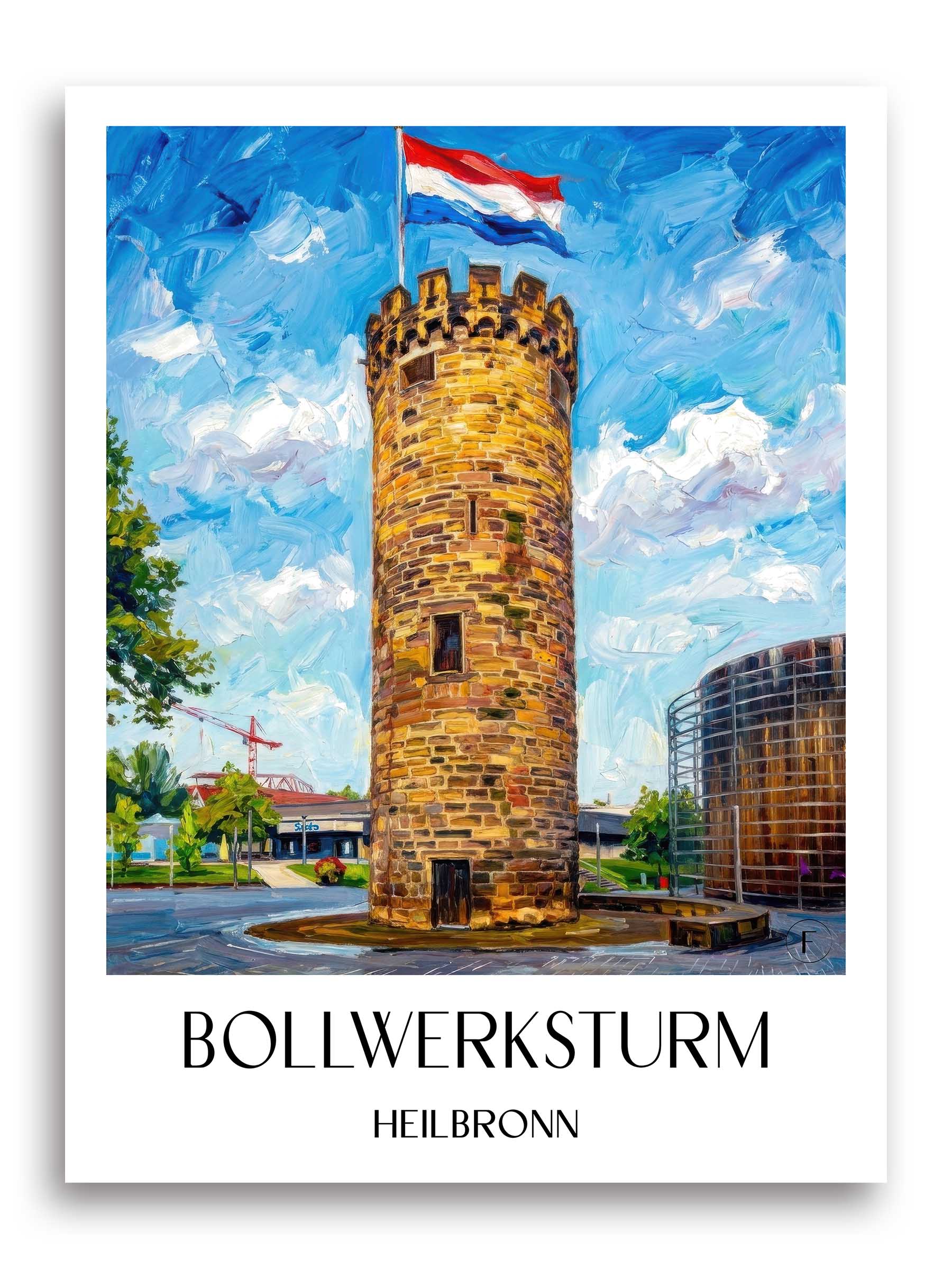 bollwerksturm-heilbronn-deutschland-poster-oil-painting-oelgemaelde