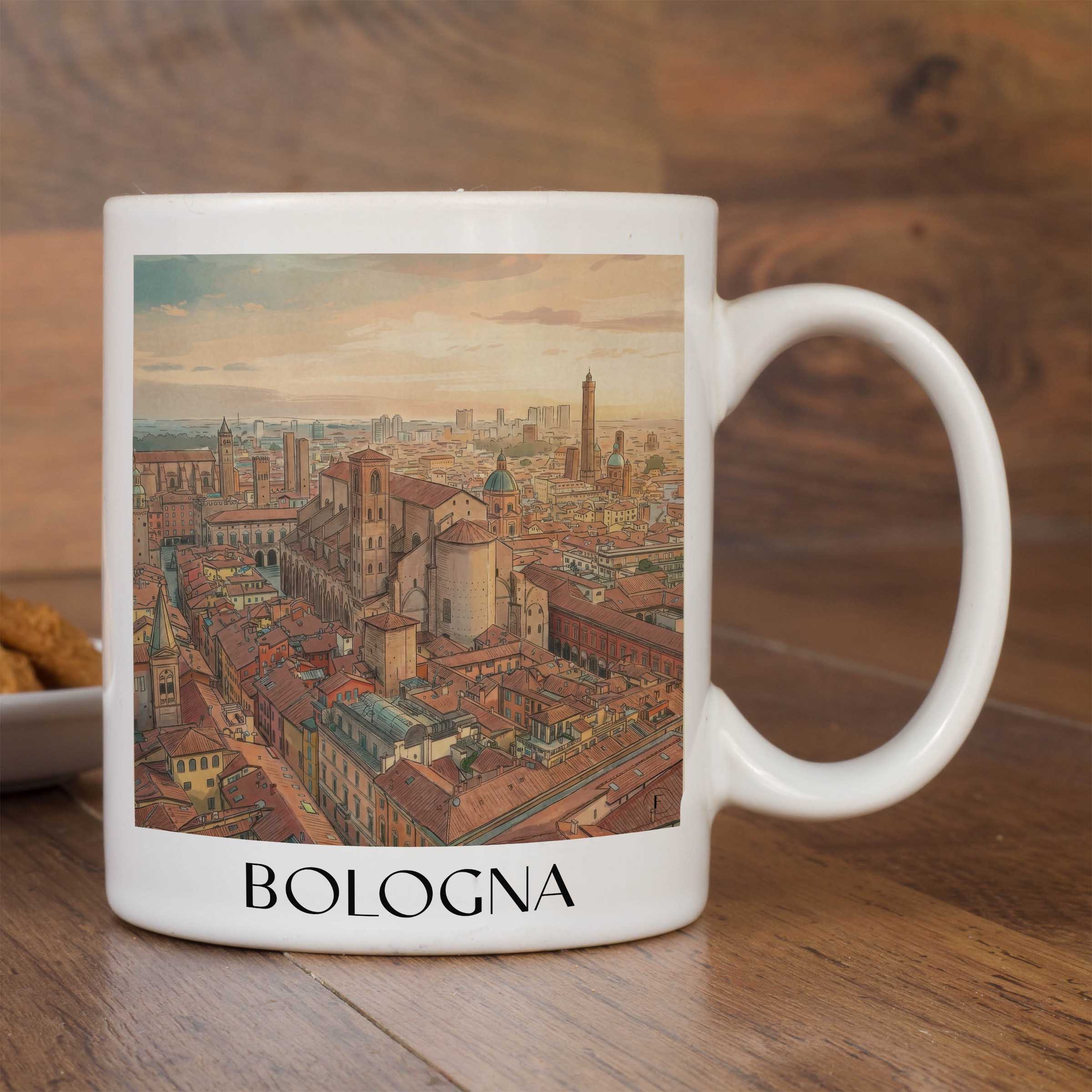 bologna-italien-italien-kaffeebecher-aquarell