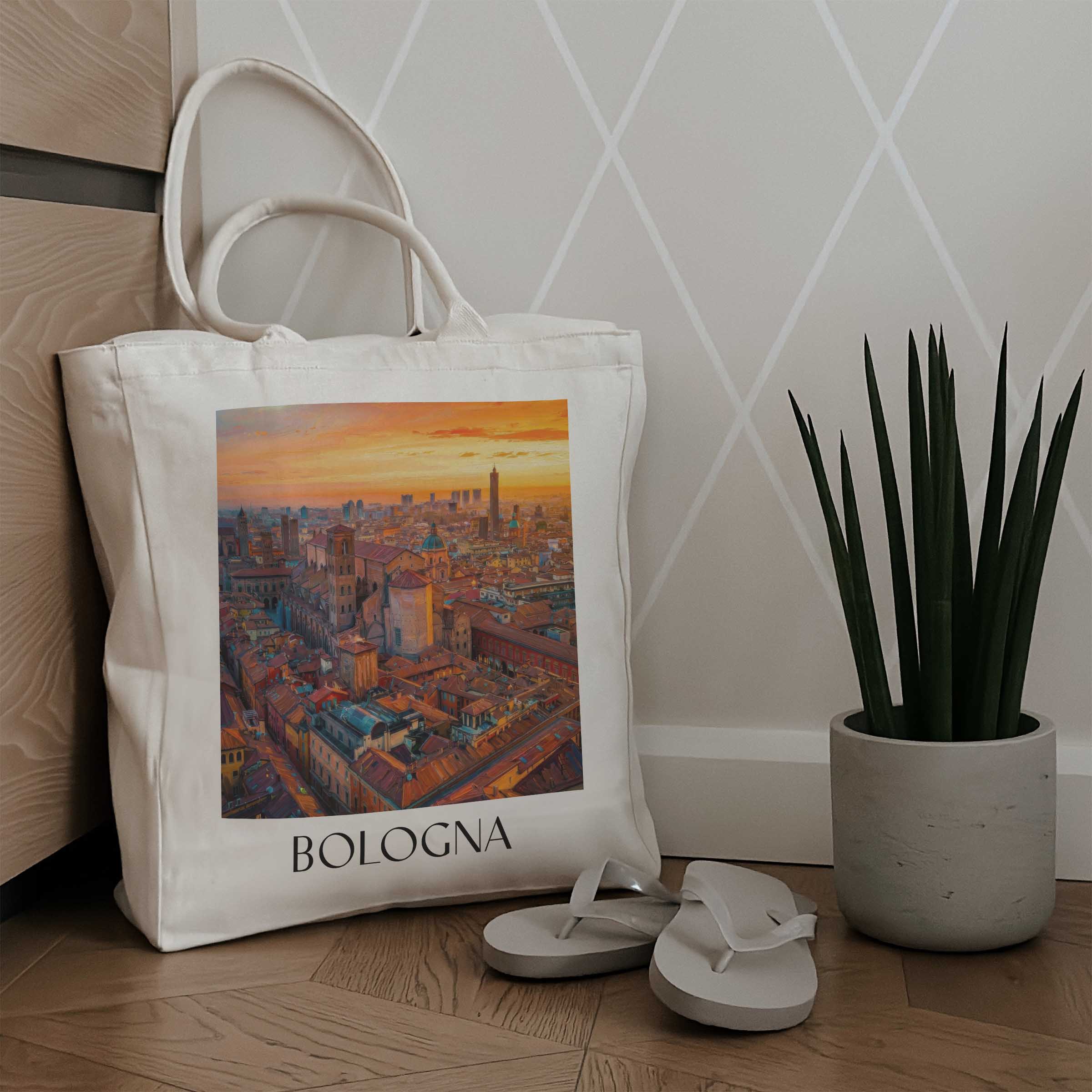 bologna-italien-italien-einkaufstasche-oil-painting-oelgemaelde