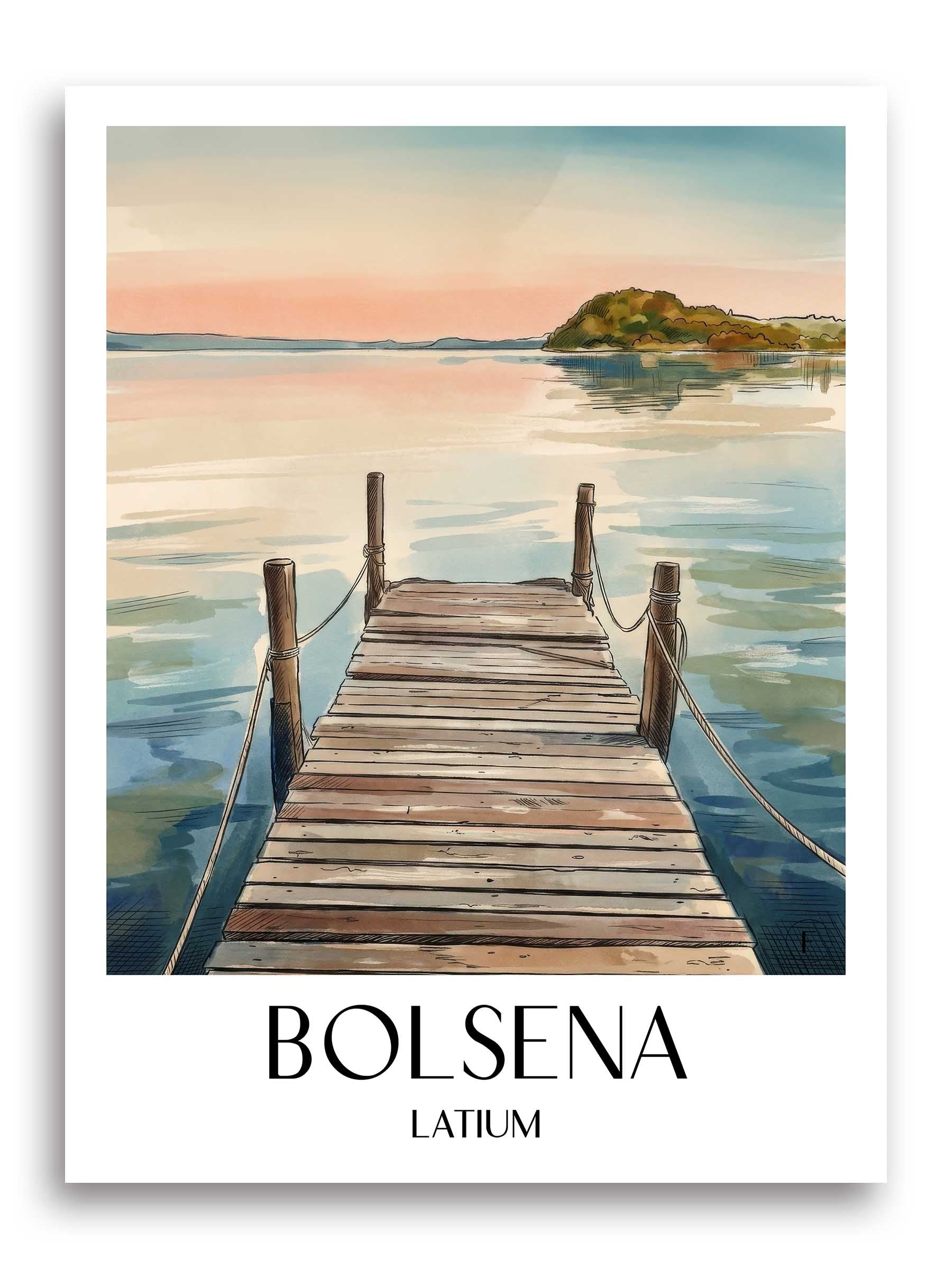 bolsena-latium-italien-poster-aquarell