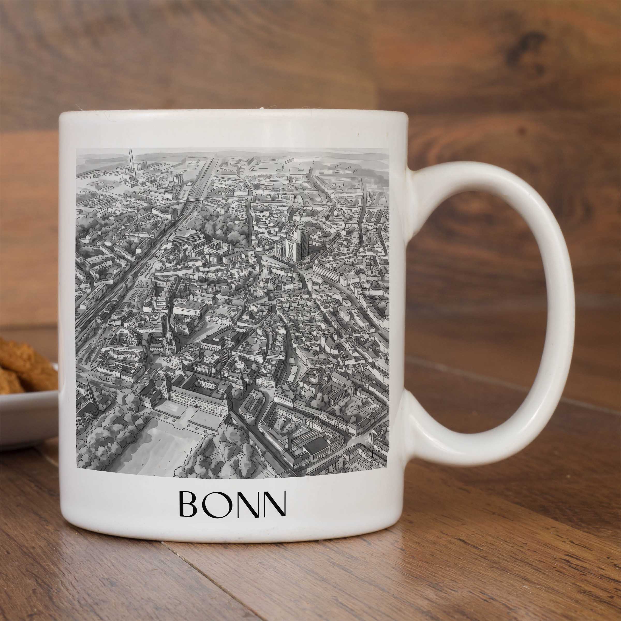 bonn-deutschland-kaffeebecher-aquarell-schwarz-weiss