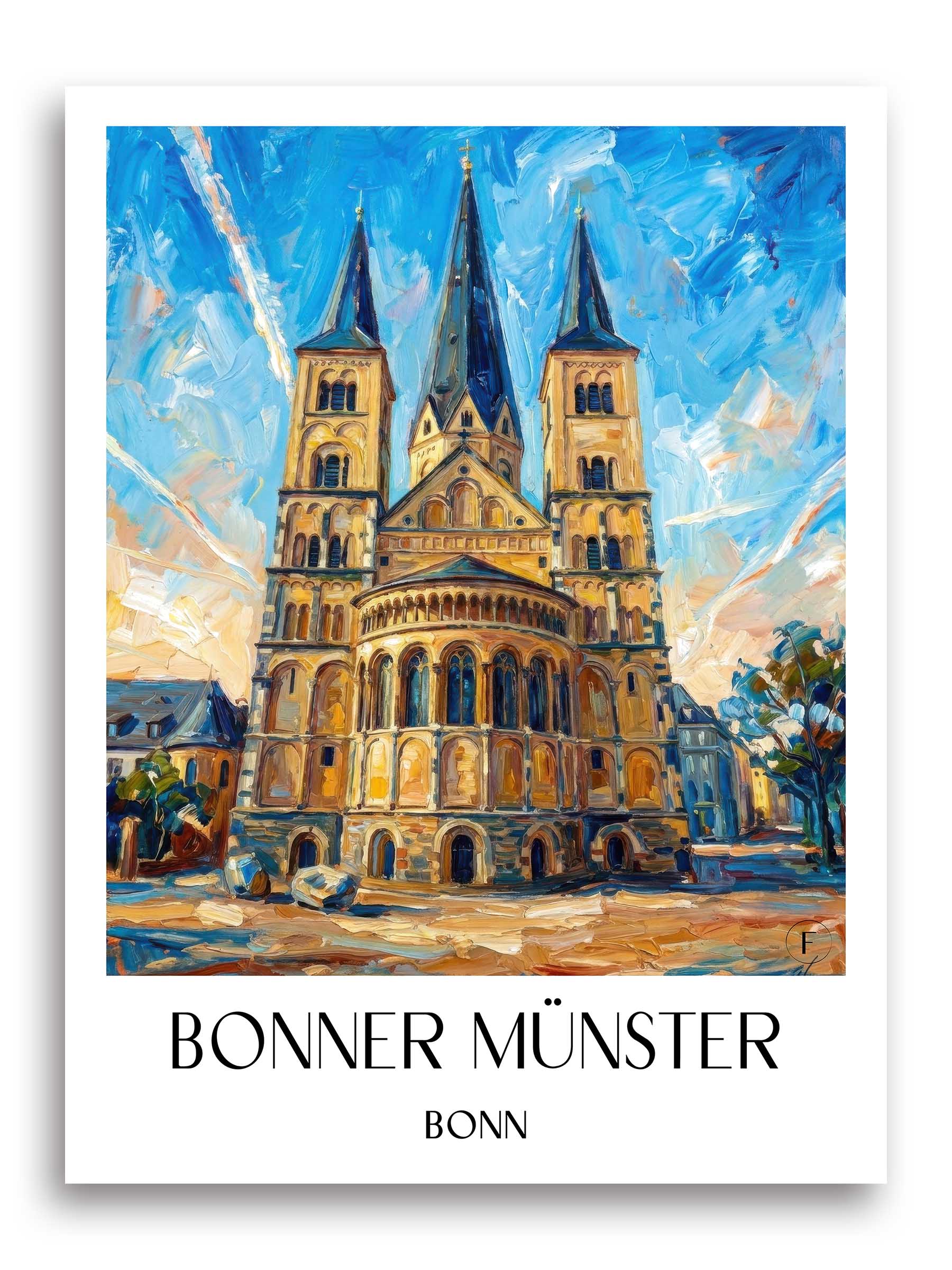 bonner-münster-bonn-deutschland-poster-oil-painting-oelgemaelde