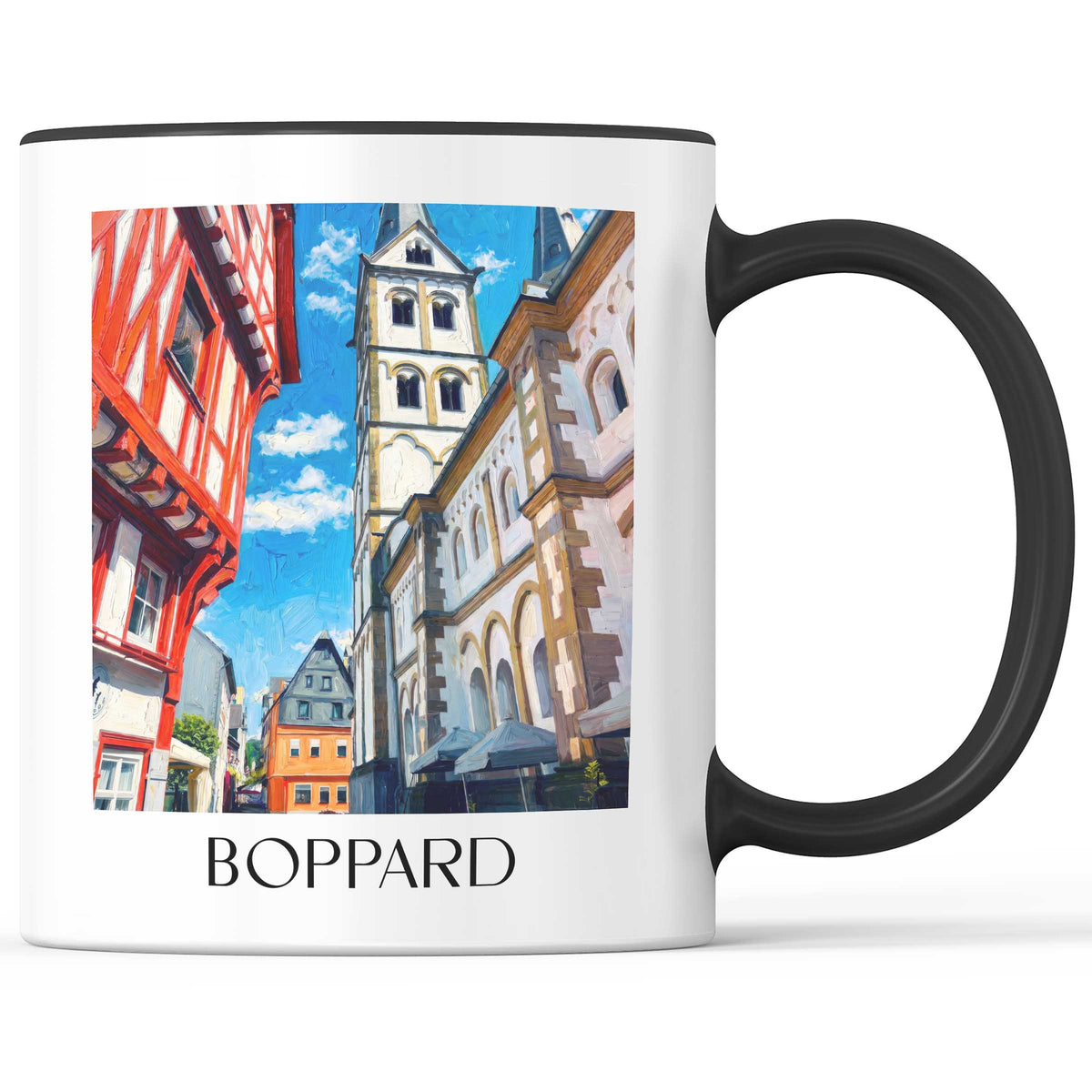 boppard-mittelrheintal-deutschland-kaffeebecher-oil-painting-oelgemaelde