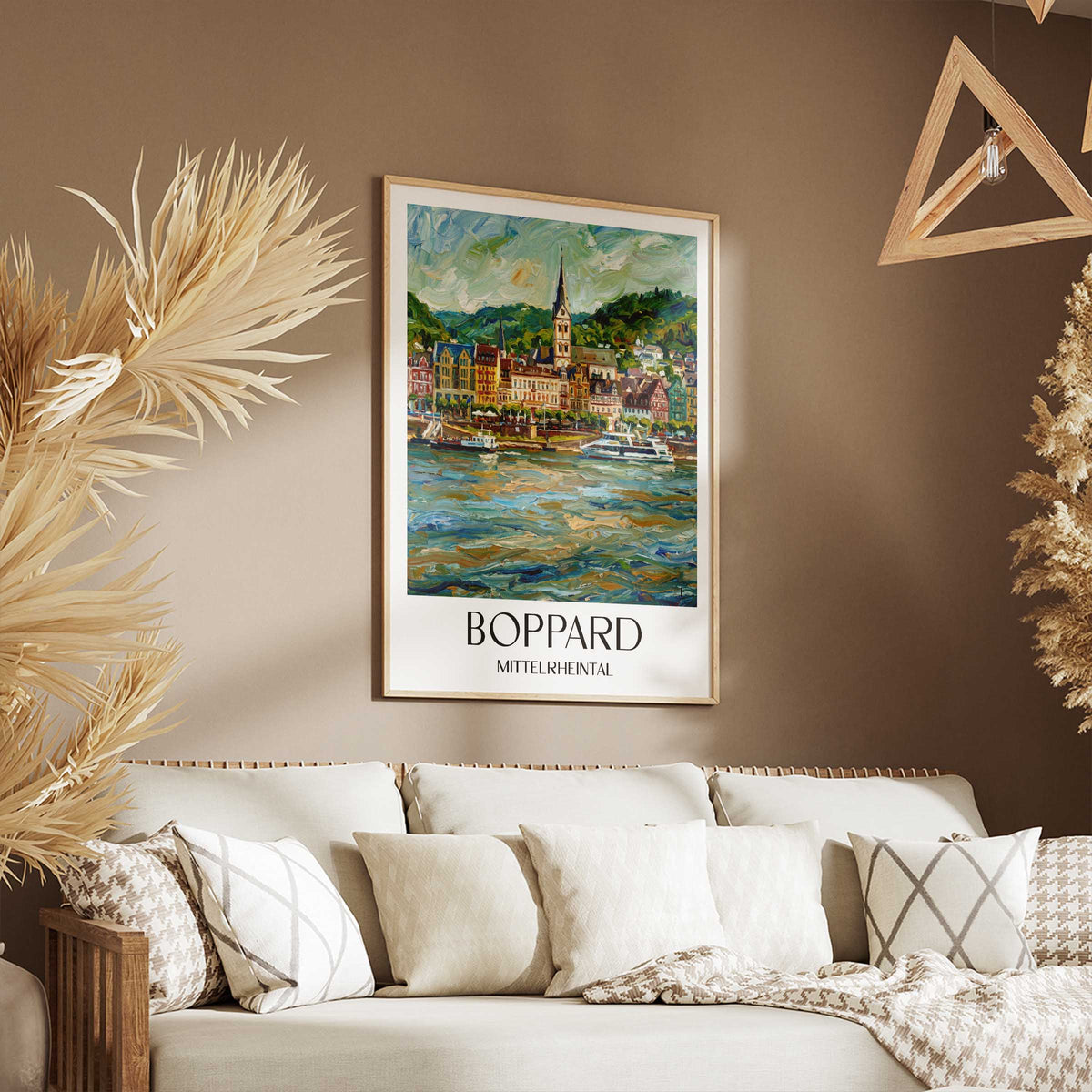 boppard-mittelrheintal-deutschland-poster-oil-painting-oelgemaelde